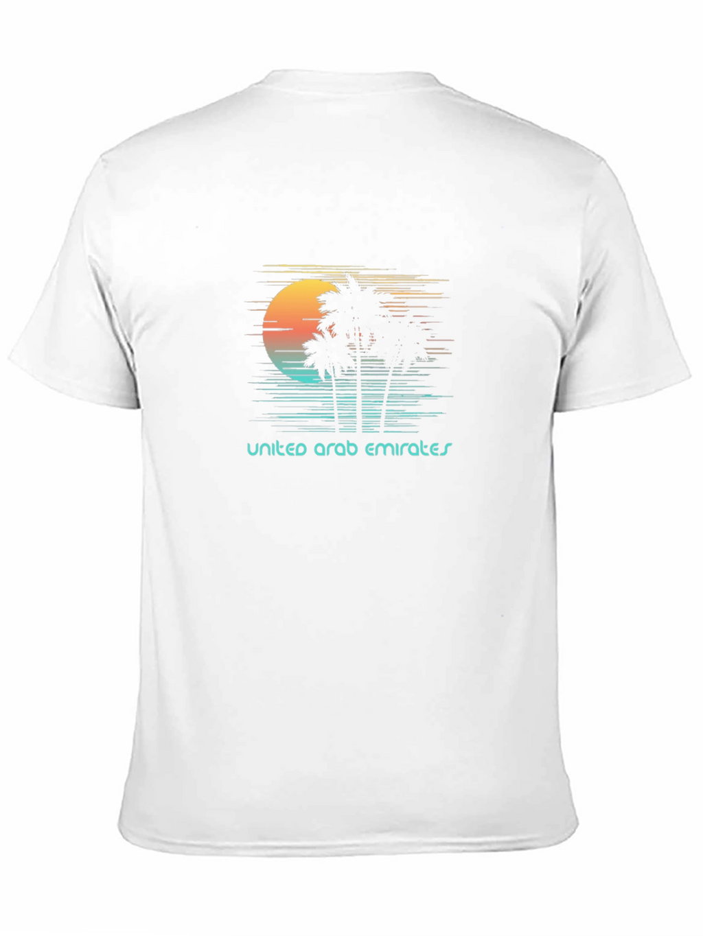 United Arab Emirates Sunset Graphic T-Shirt