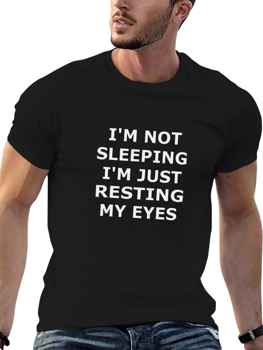 Resting My Eyes Graphic T-Shirt