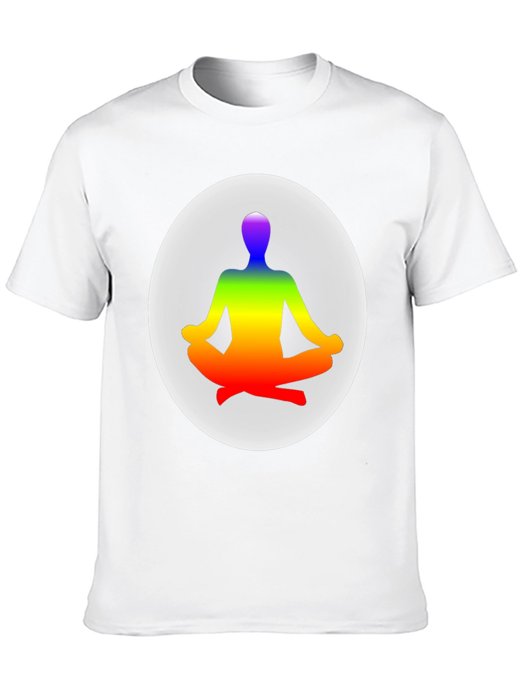 Zen Chakra Meditation T-Shirt - Black