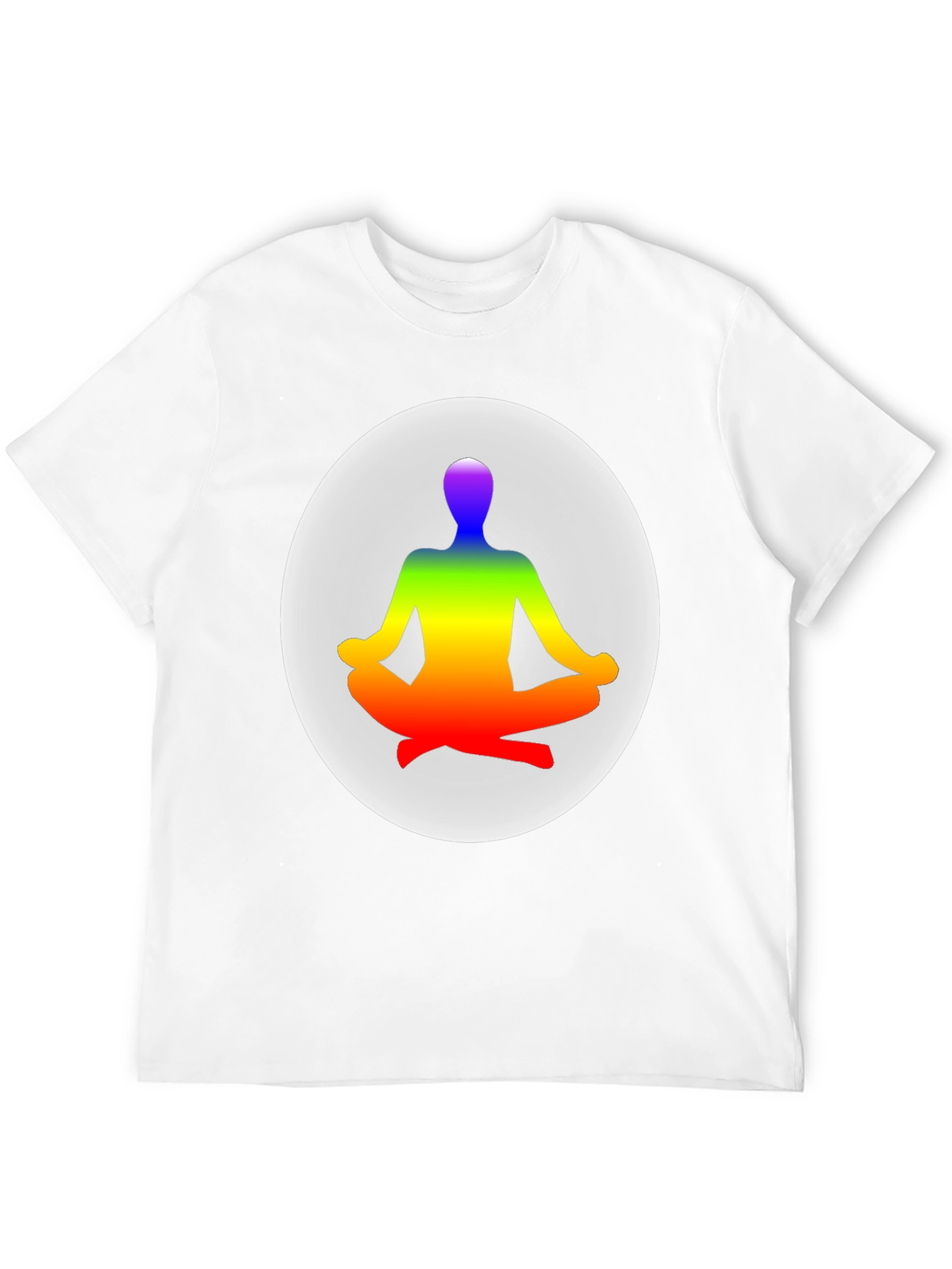 Zen Chakra Meditation T-Shirt - Black