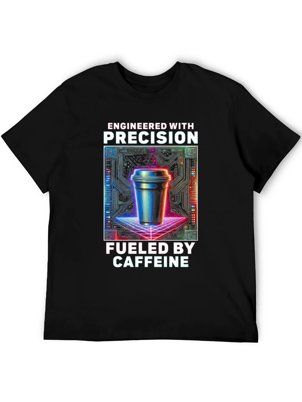 Engineered with Precision Caffeinated T-Shirt