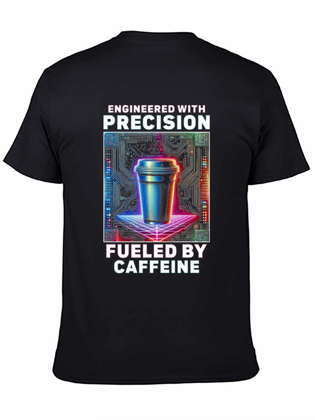 Engineered with Precision Caffeinated T-Shirt