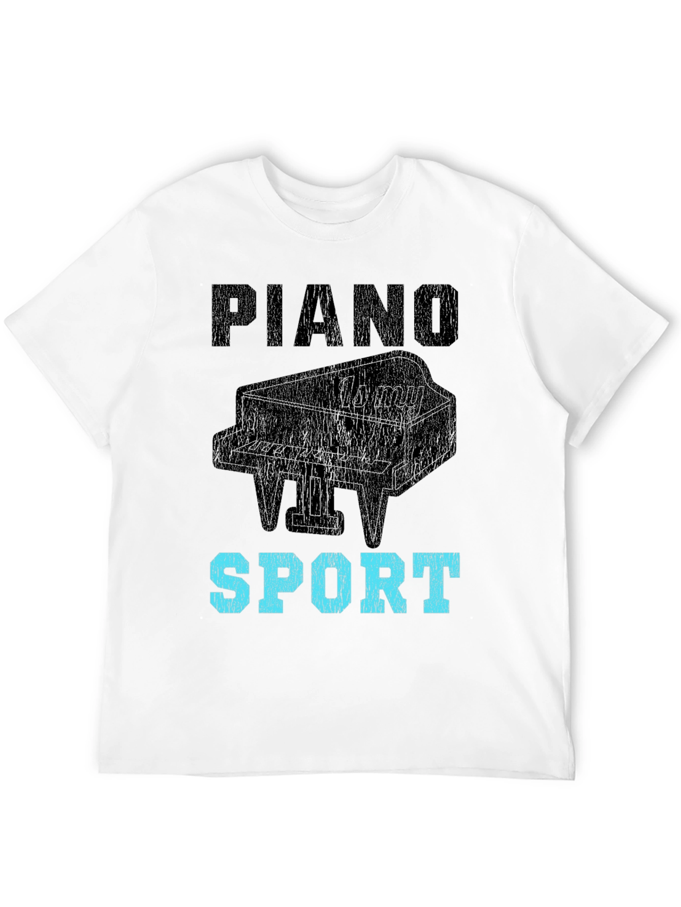 Piano is My Sport Graphic Tee