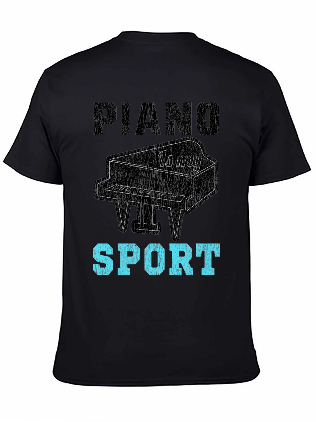 Piano is My Sport Graphic Tee