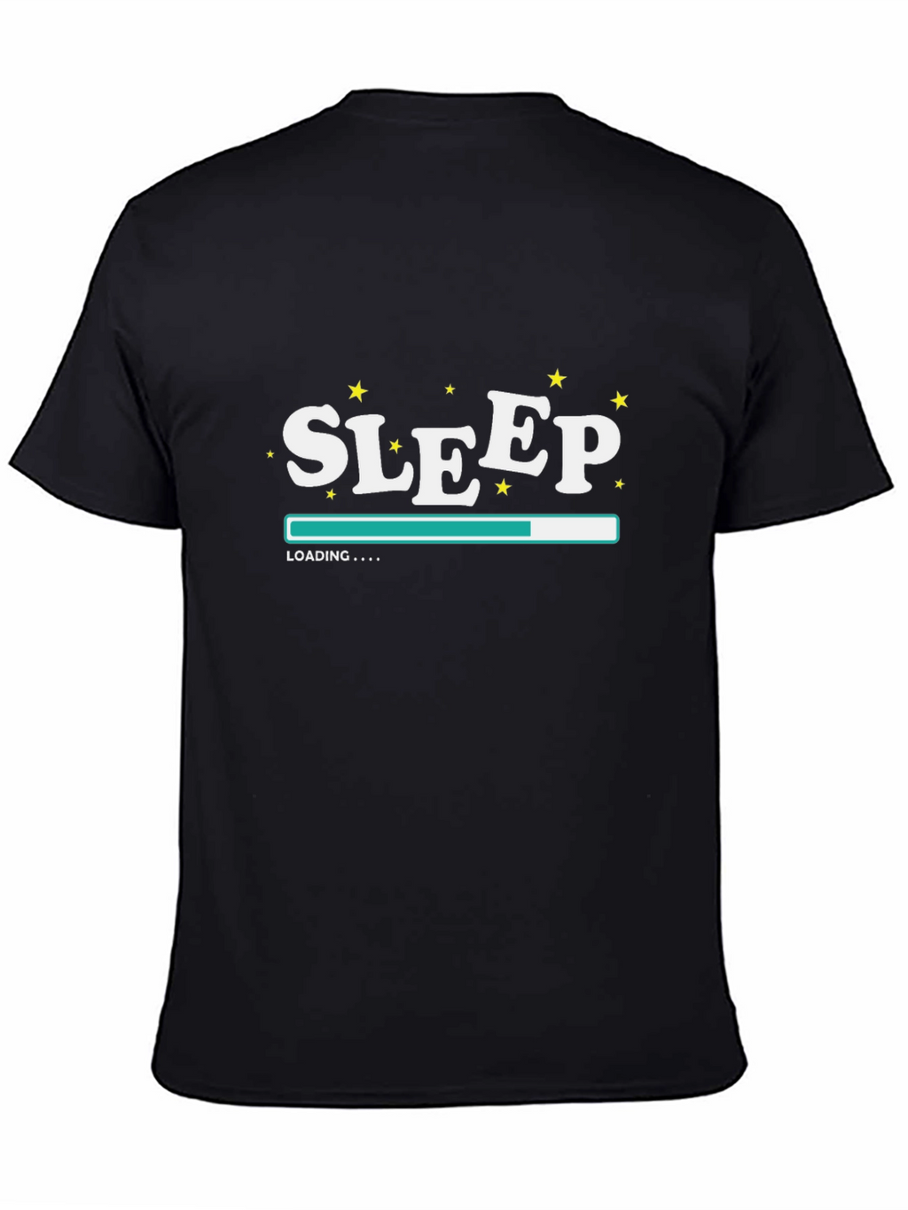 Sleep Loading Graphic Tee - Black