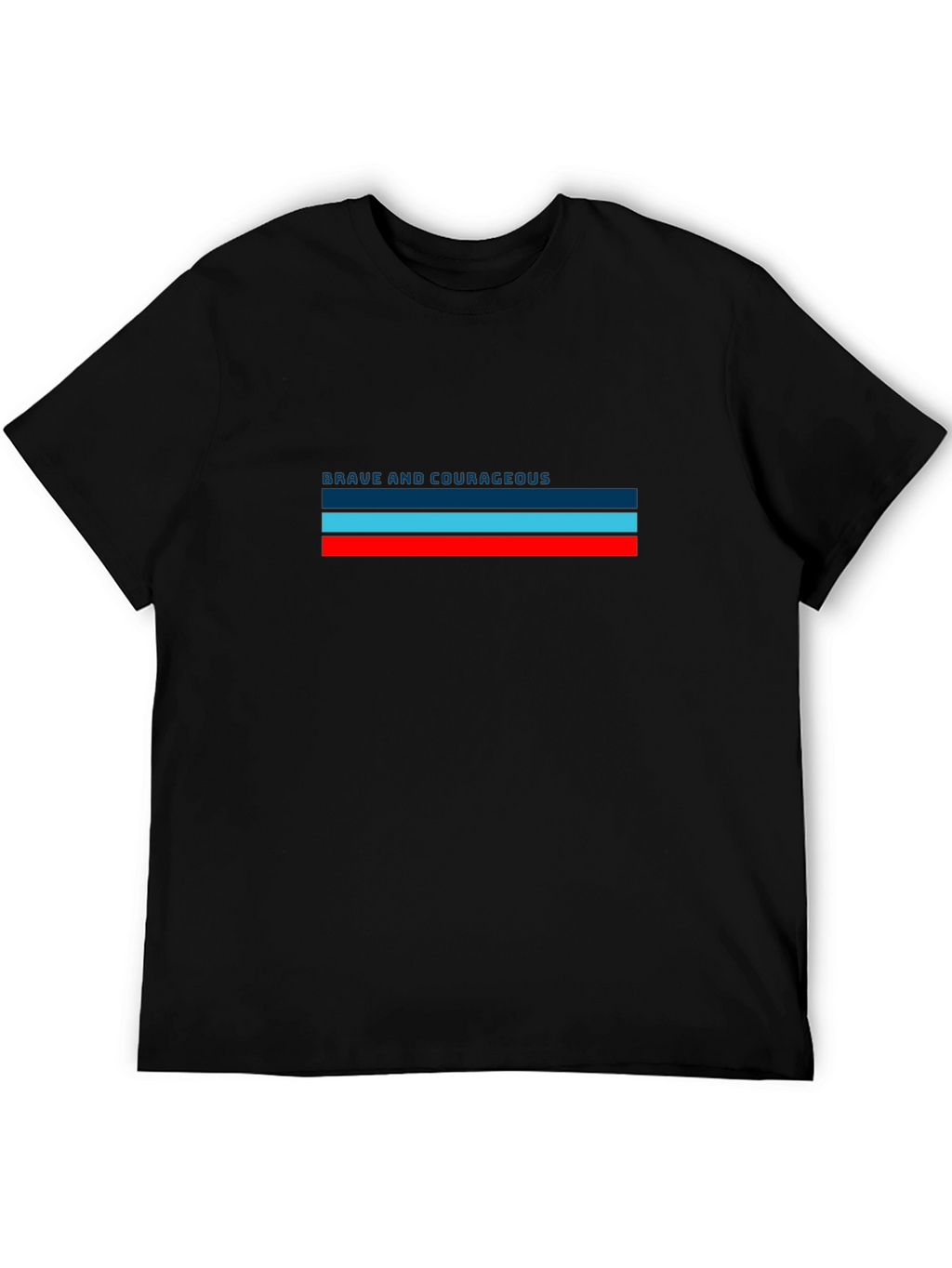 Brave & Courageous Striped T-Shirt