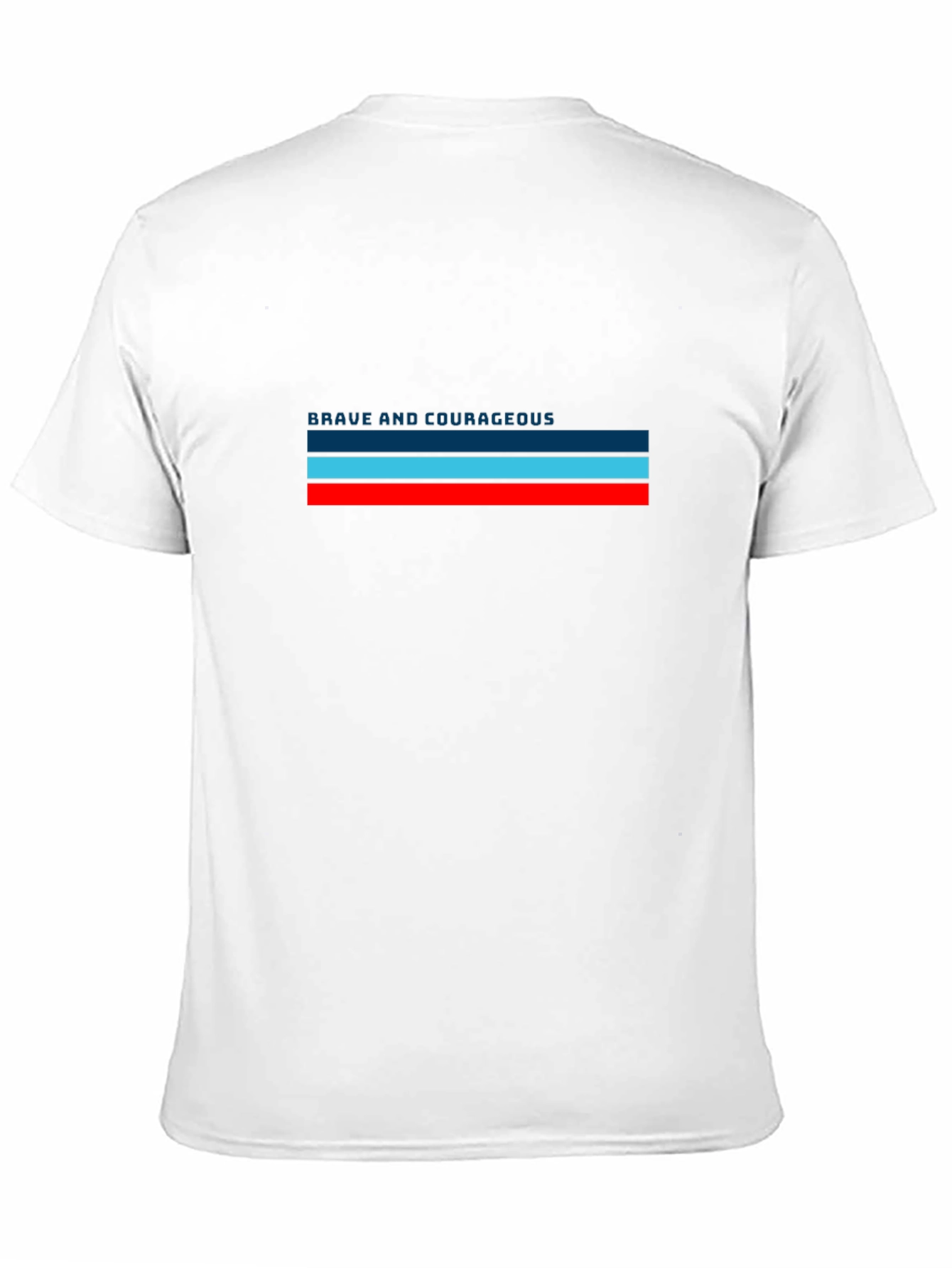 Brave & Courageous Striped T-Shirt