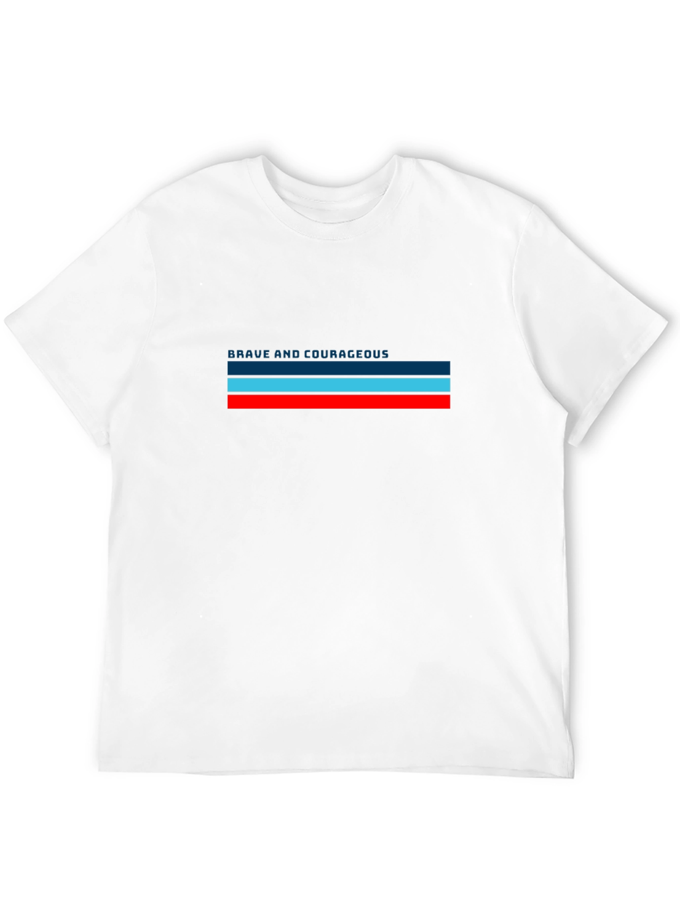 Brave & Courageous Striped T-Shirt