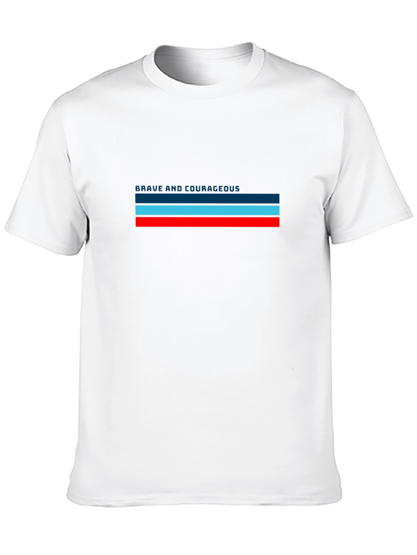 Brave & Courageous Striped T-Shirt