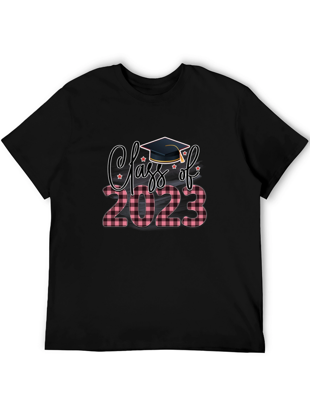 Class of 2023 Plaid Graduation T-Shirt