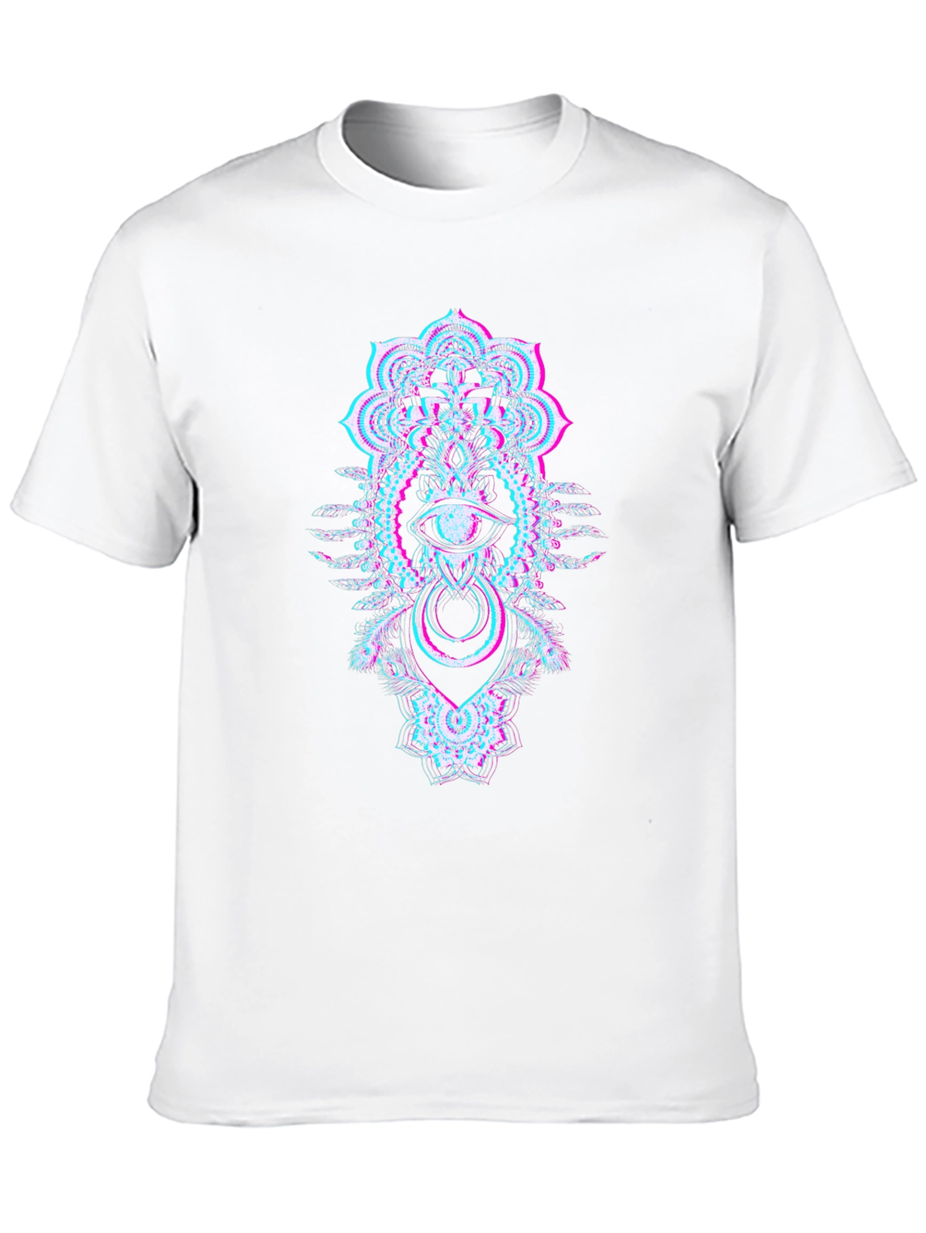 Psychedelic Eye T-Shirt - Glitchcore Style