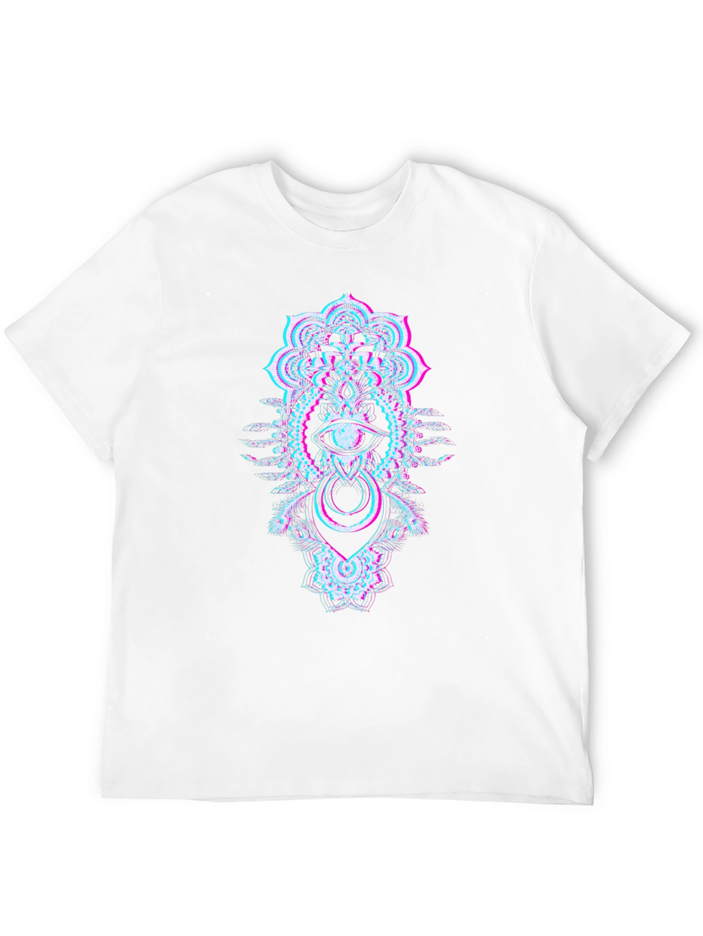 Psychedelic Eye T-Shirt - Glitchcore Style