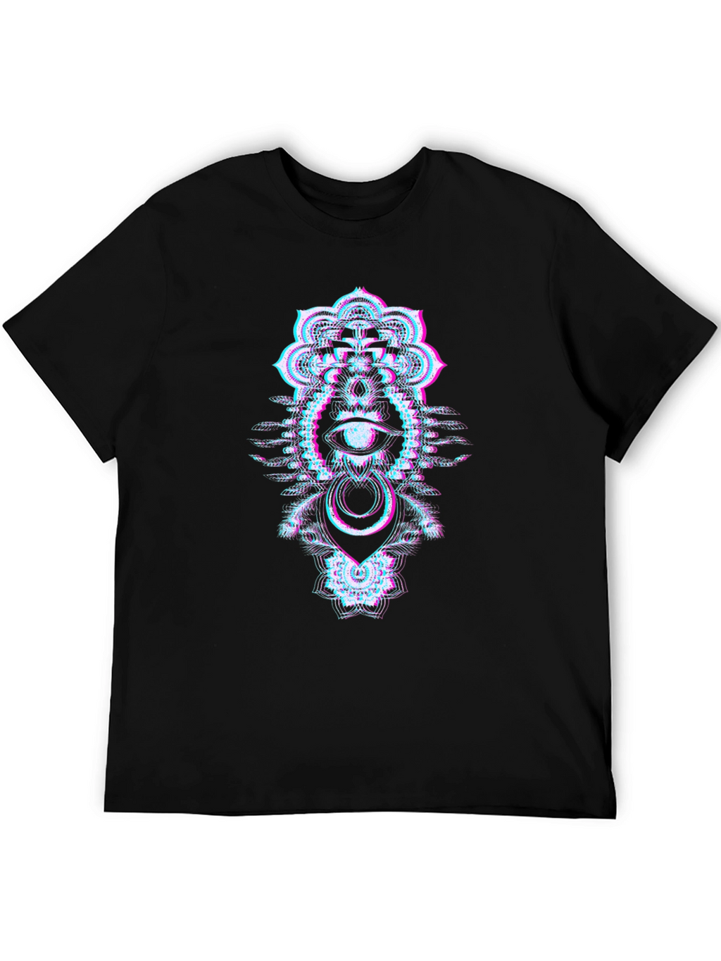 Psychedelic Eye T-Shirt - Glitchcore Style