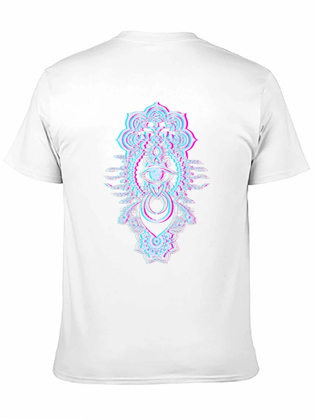 Psychedelic Eye T-Shirt - Glitchcore Style