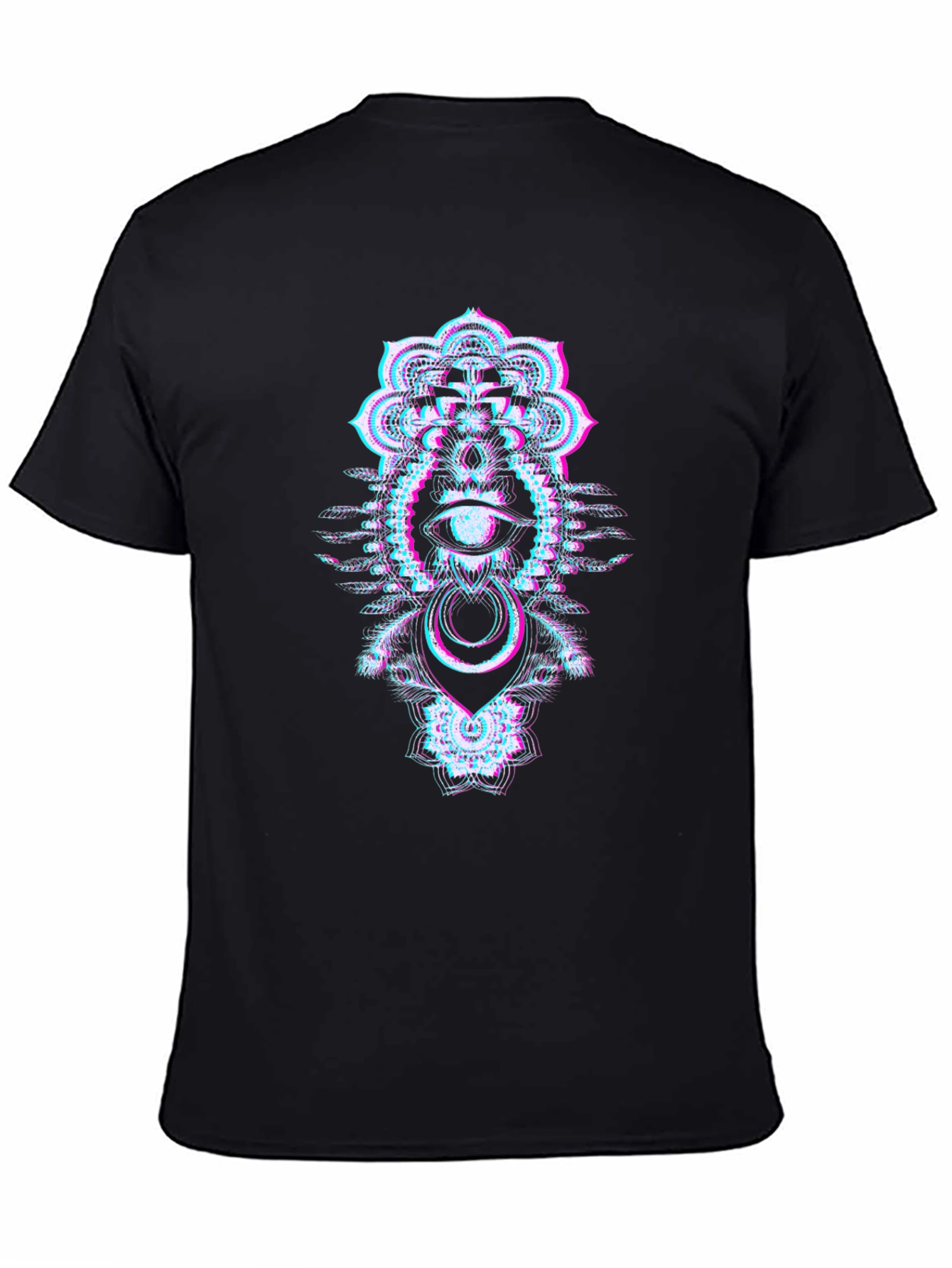 Psychedelic Eye T-Shirt - Glitchcore Style