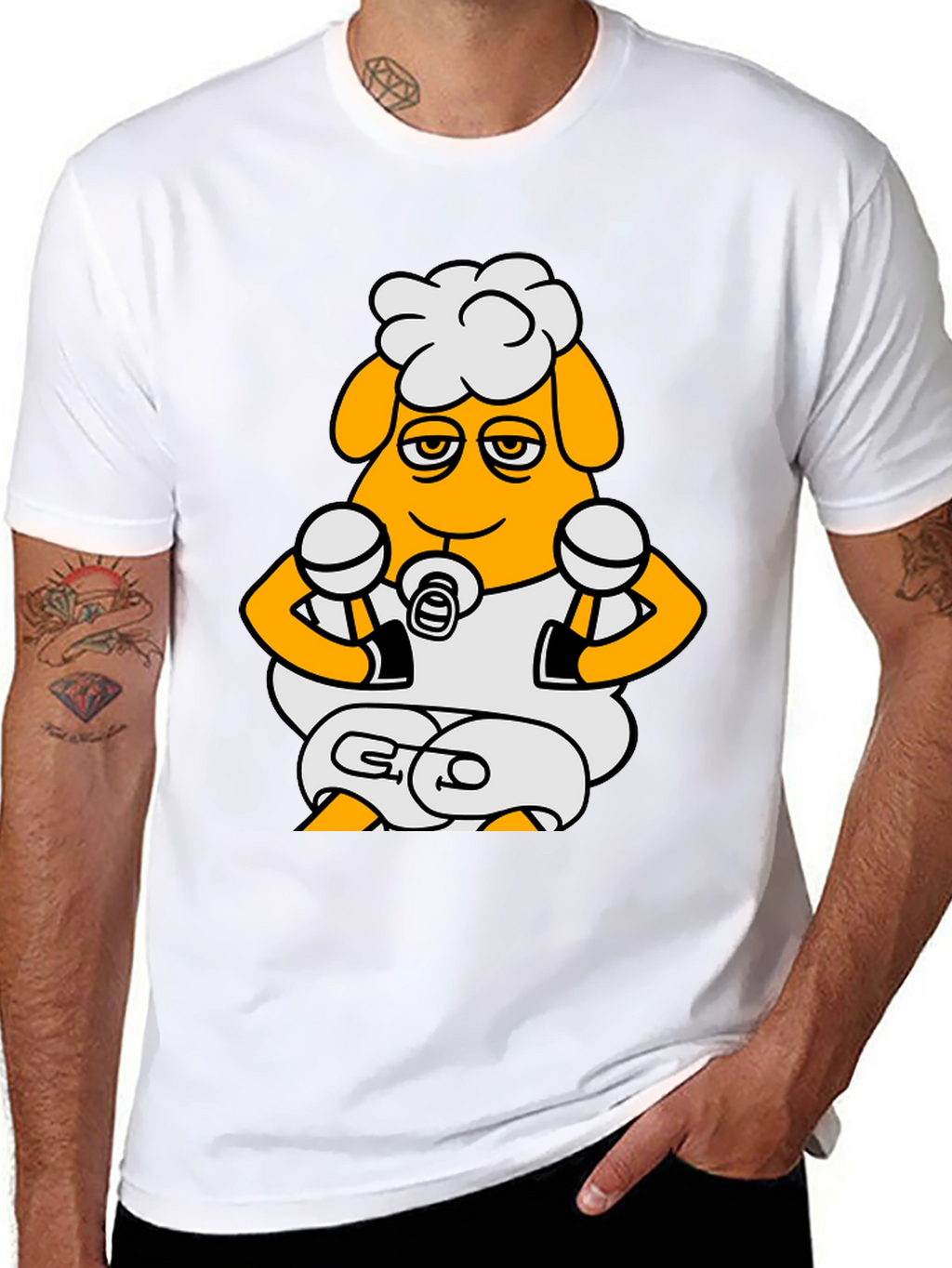 Funny Sheep Baby T-Shirt