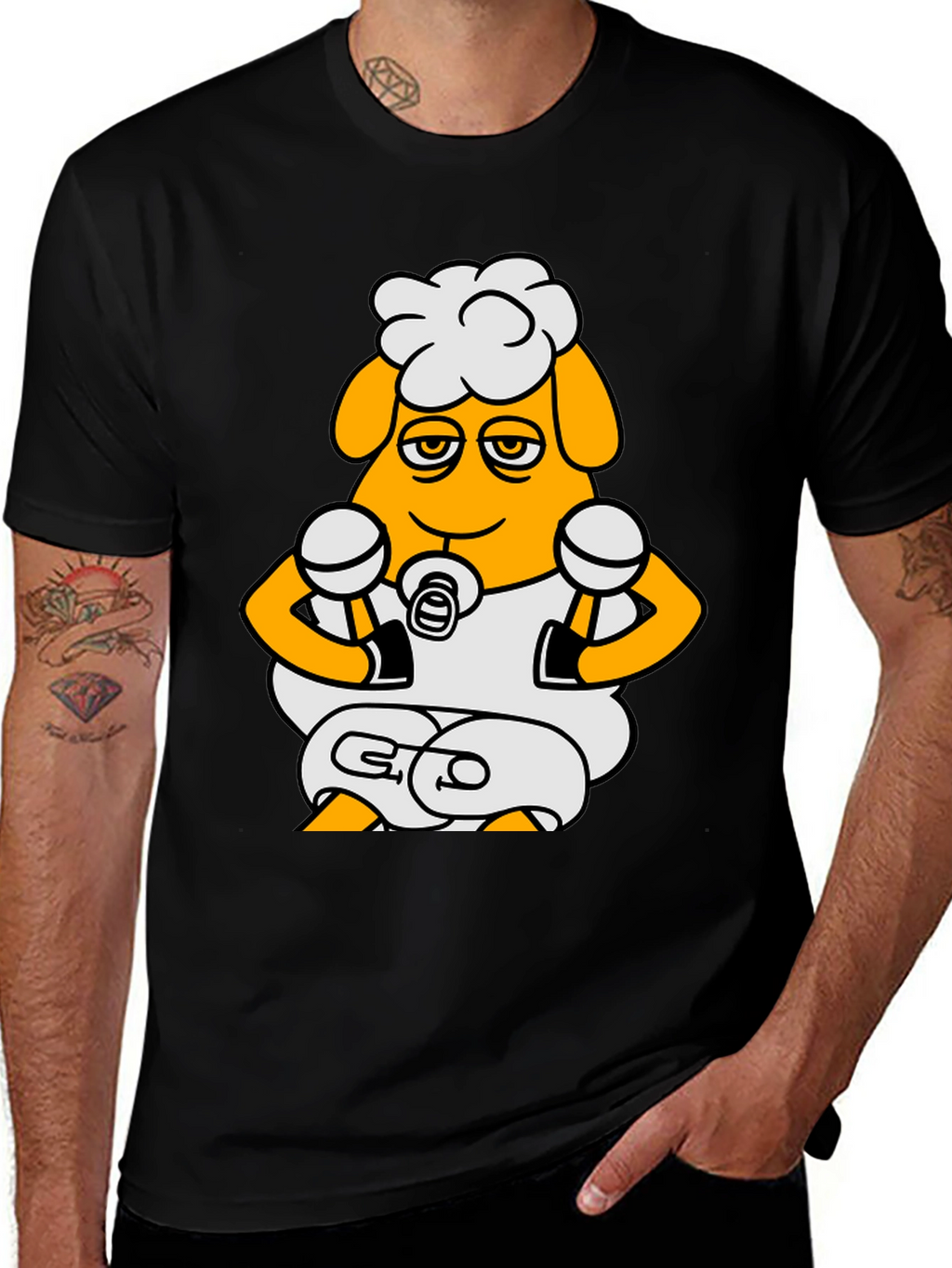 Funny Sheep Baby T-Shirt