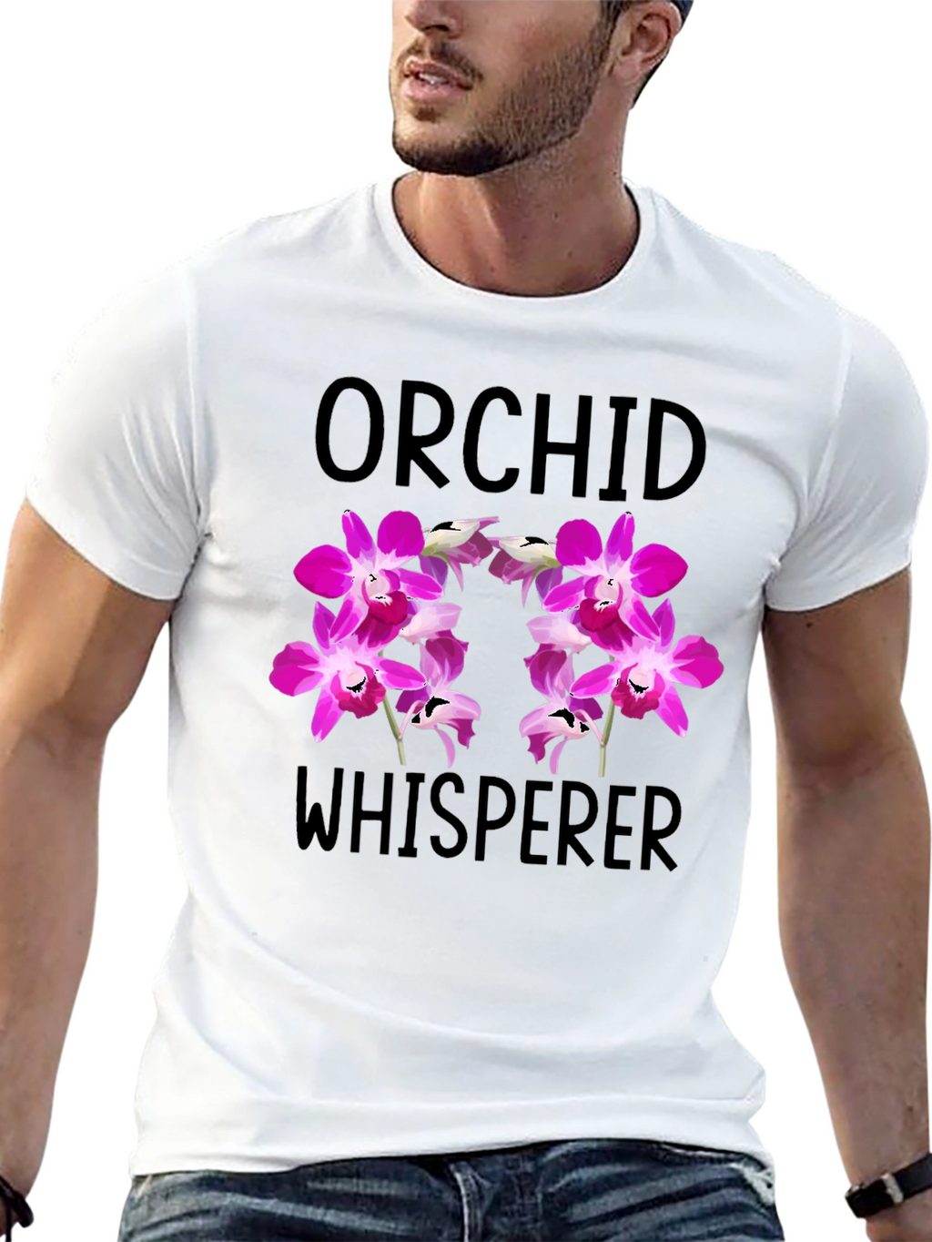 Orchid Whisperer Graphic T-Shirt