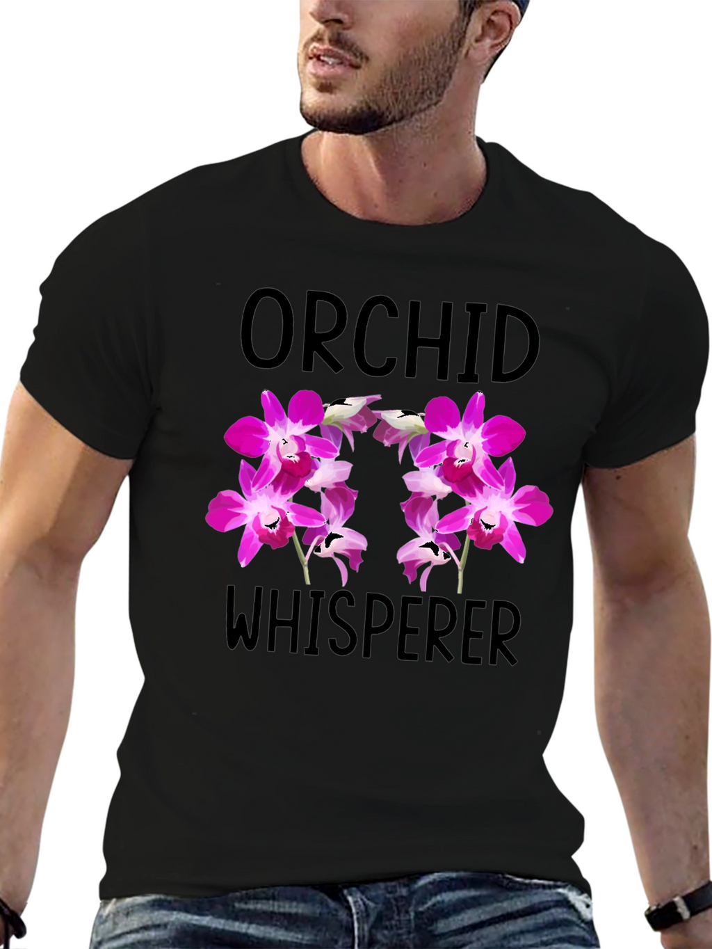 Orchid Whisperer Graphic T-Shirt