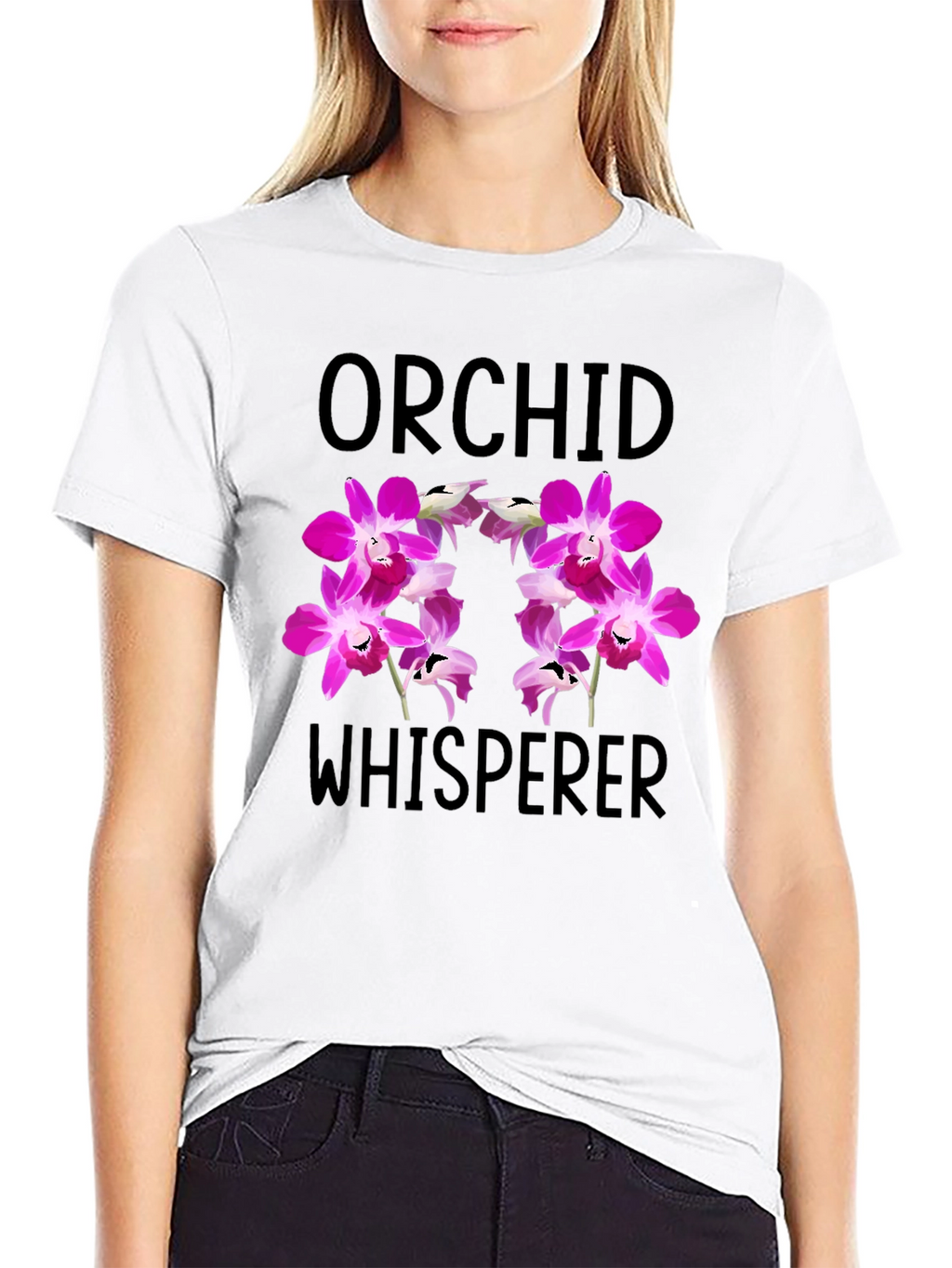 Orchid Whisperer Graphic T-Shirt