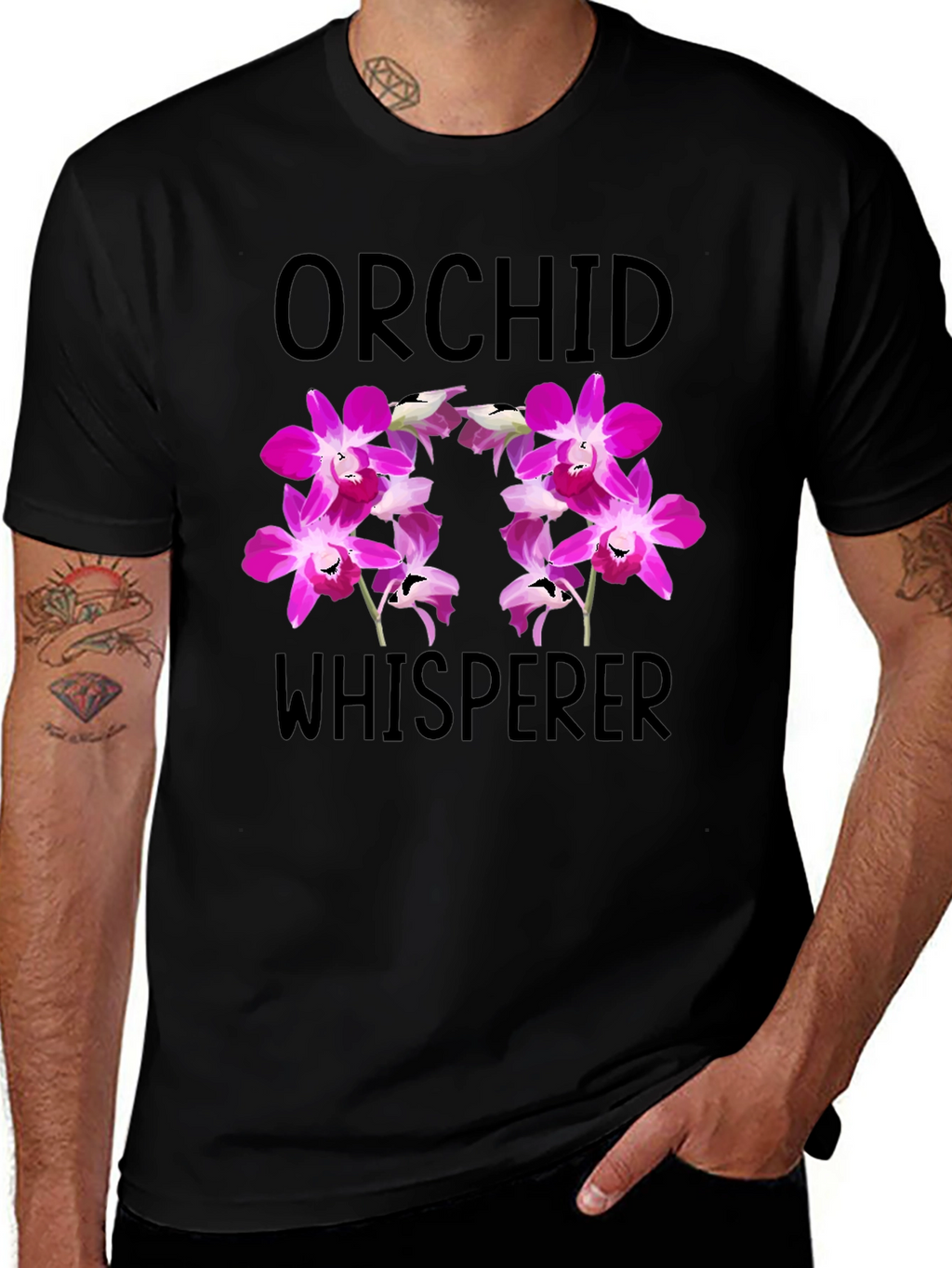 Orchid Whisperer Graphic T-Shirt