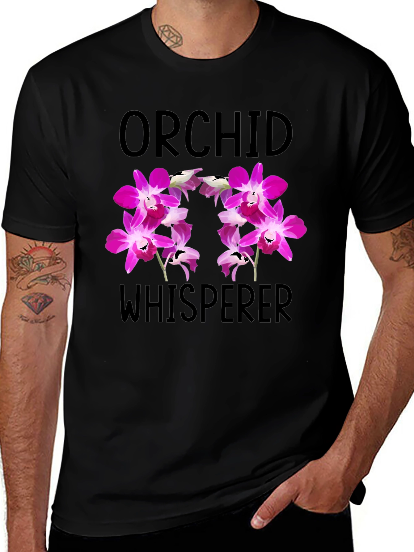 Orchid Whisperer Graphic T-Shirt