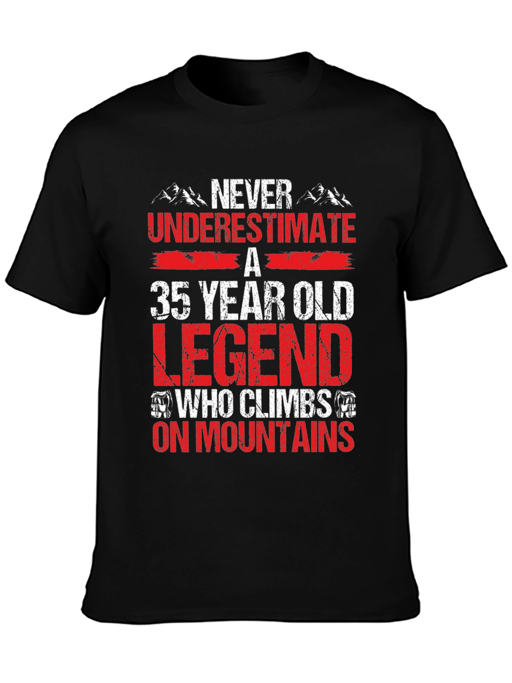 35 Year Old Legend Mountain Climber T-Shirt