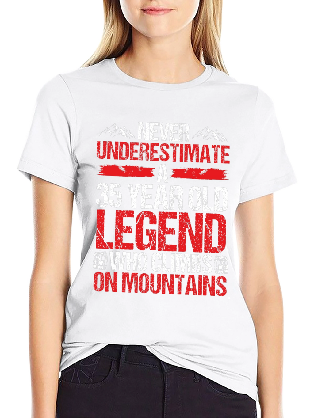 35 Year Old Legend Mountain Climber T-Shirt