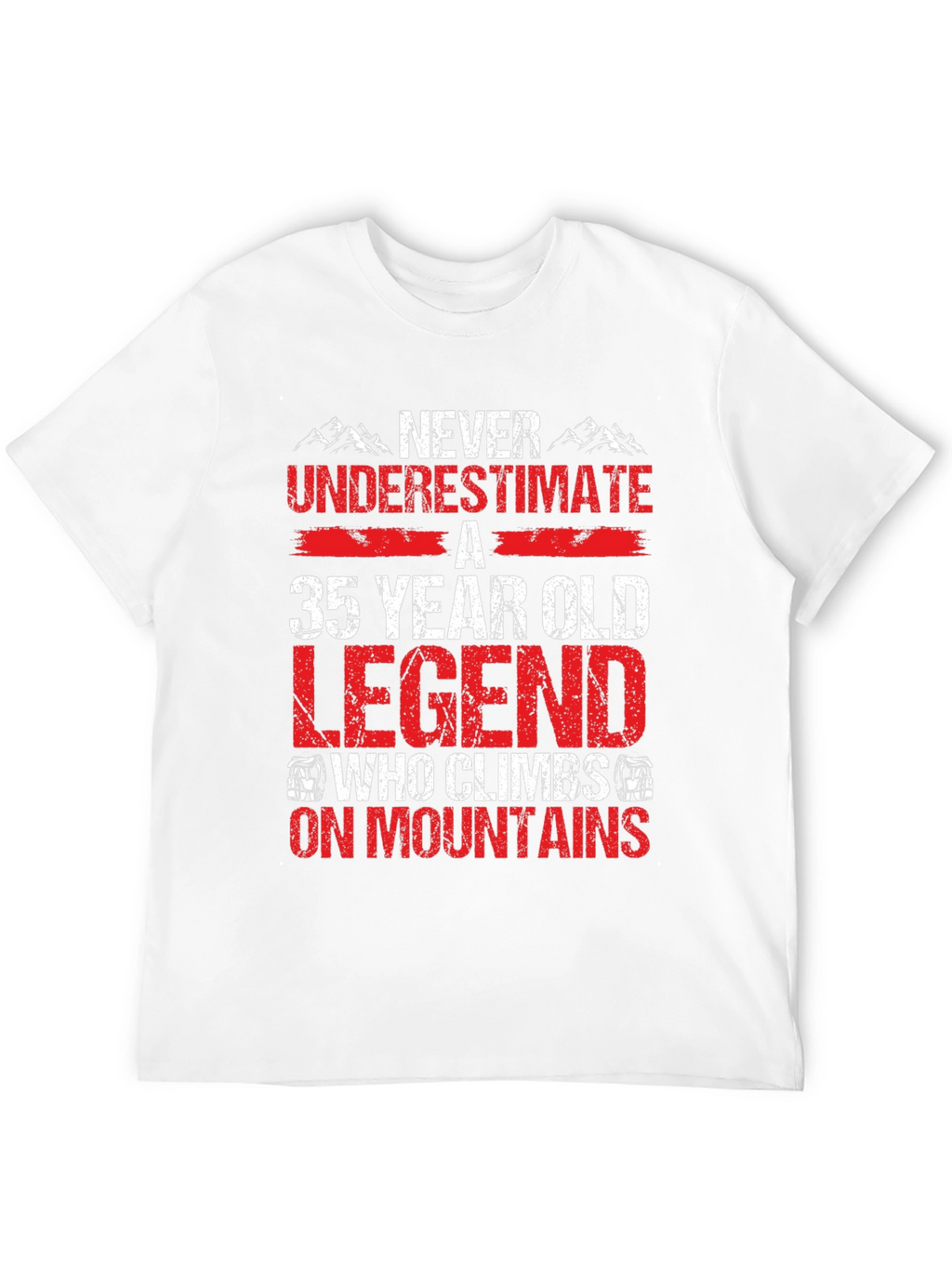 35 Year Old Legend Mountain Climber T-Shirt