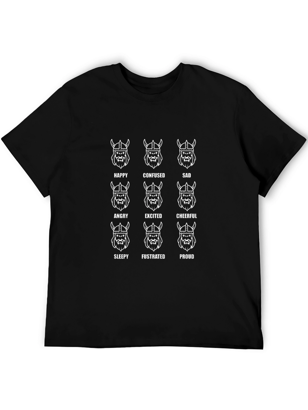 Viking Moods T-Shirt - Express Your Emotions!