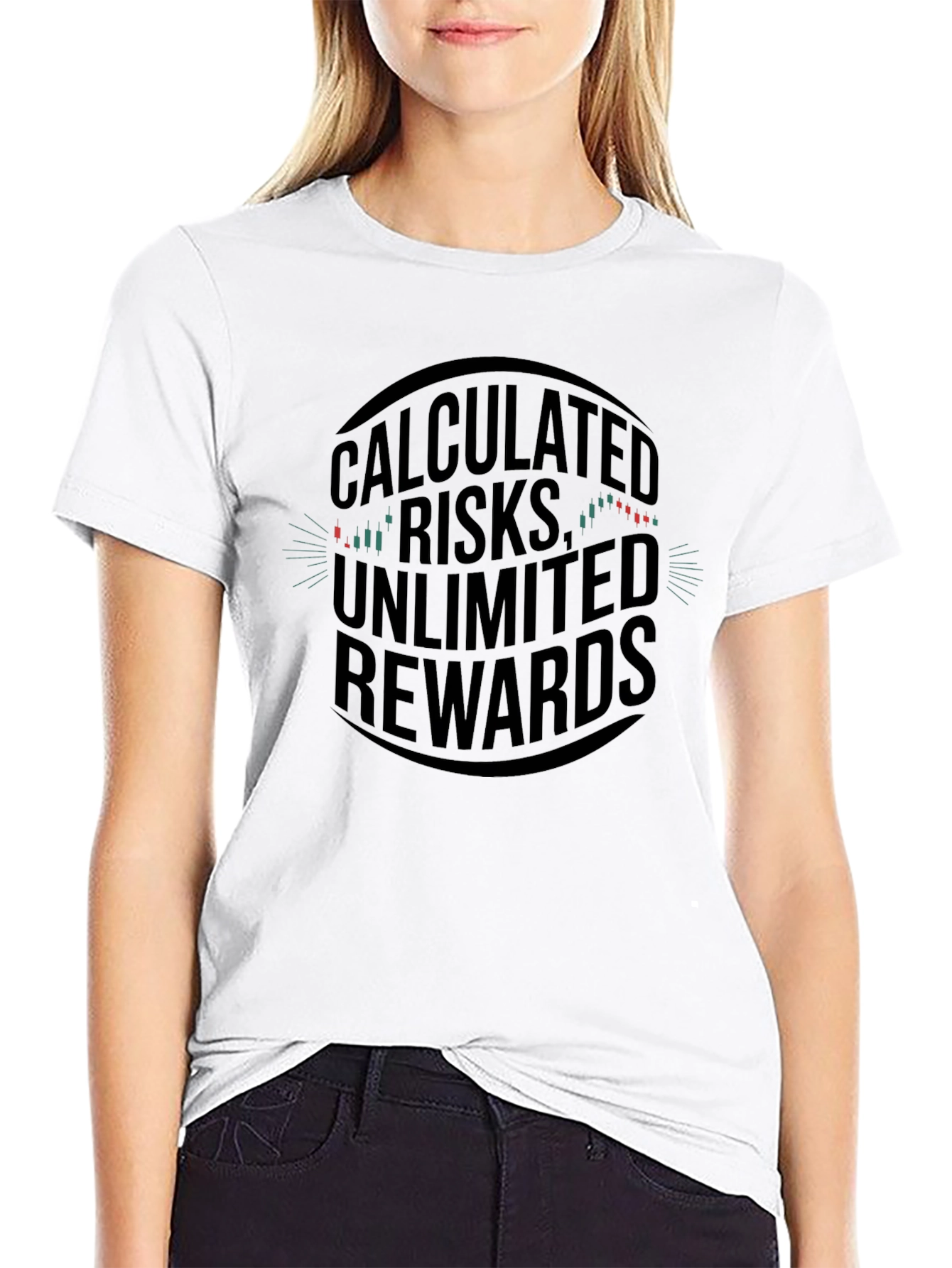 Calculated Risks Unlimited Rewards Graphic Tee