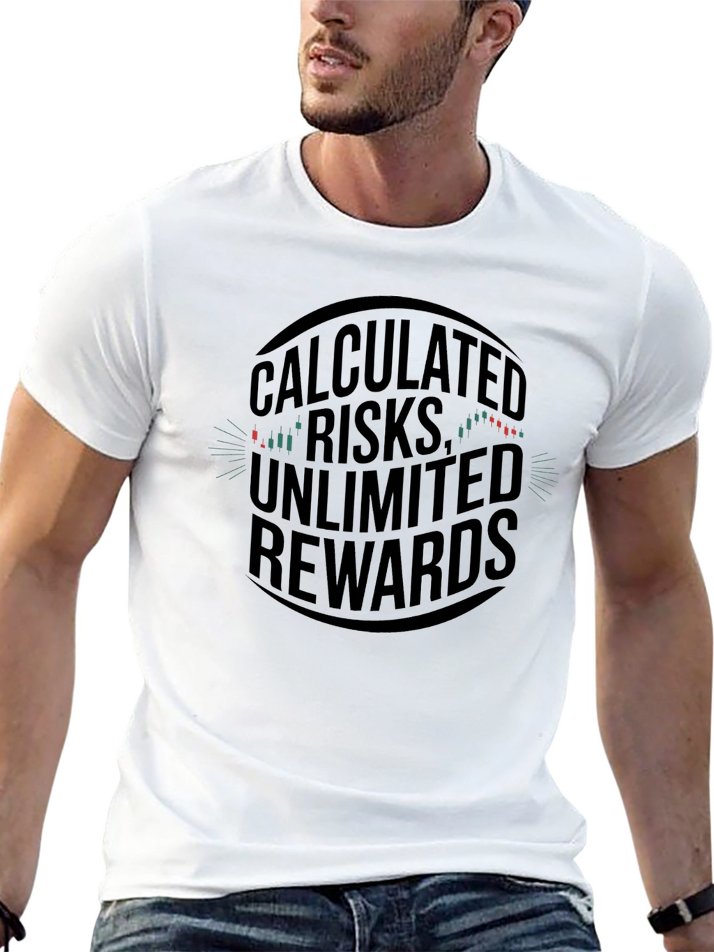 Calculated Risks Unlimited Rewards Graphic Tee