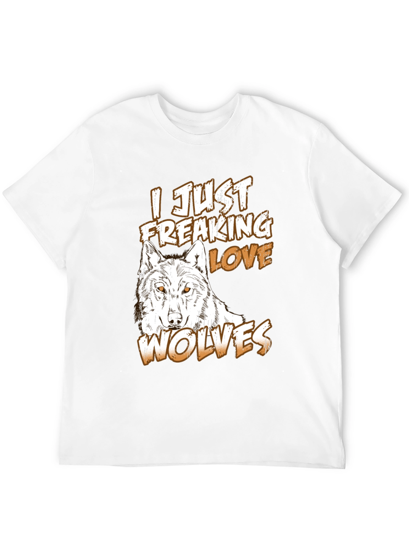 Wolf Lover T-Shirt - Black Graphic Tee
