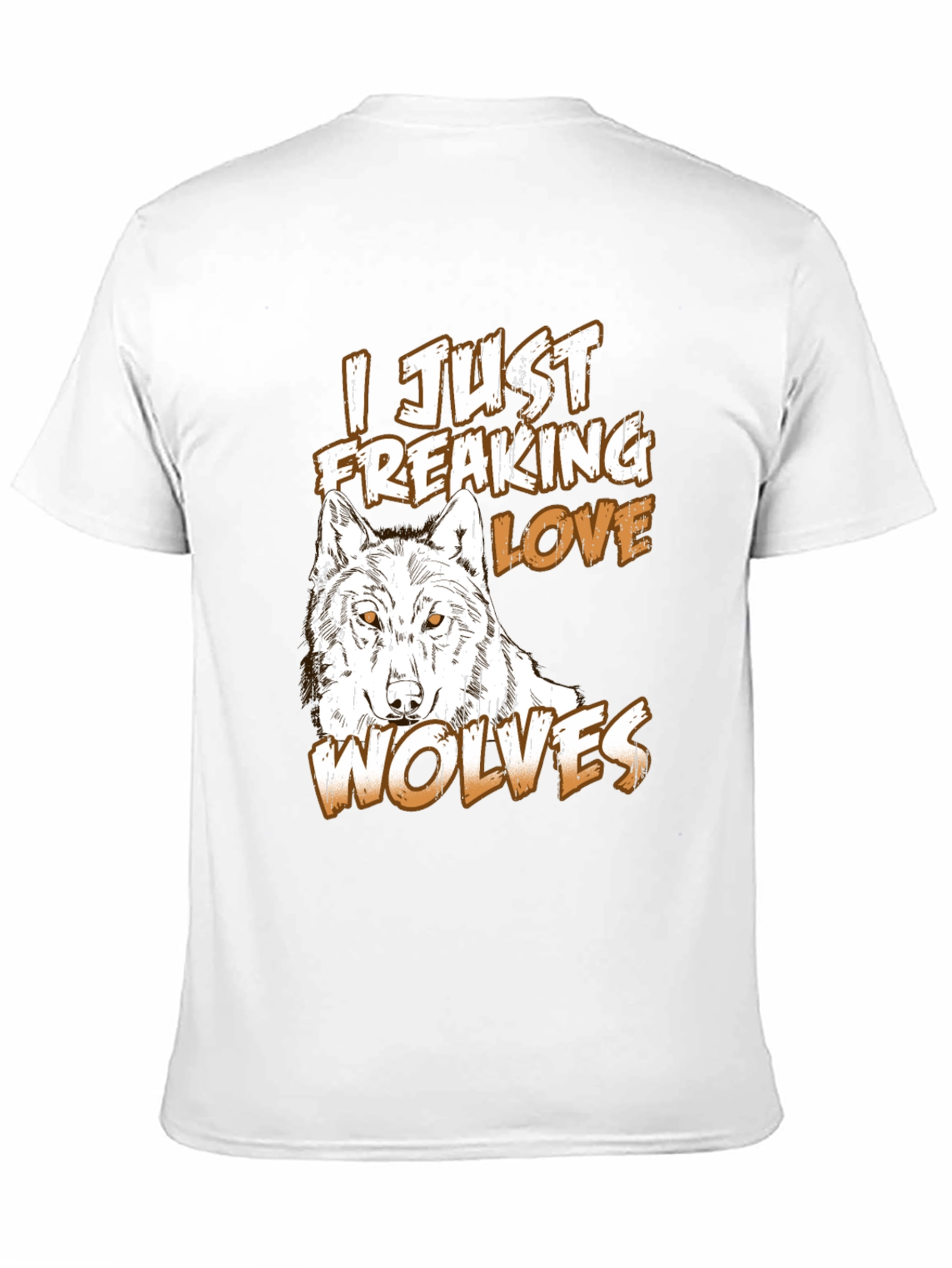 Wolf Lover T-Shirt - Black Graphic Tee