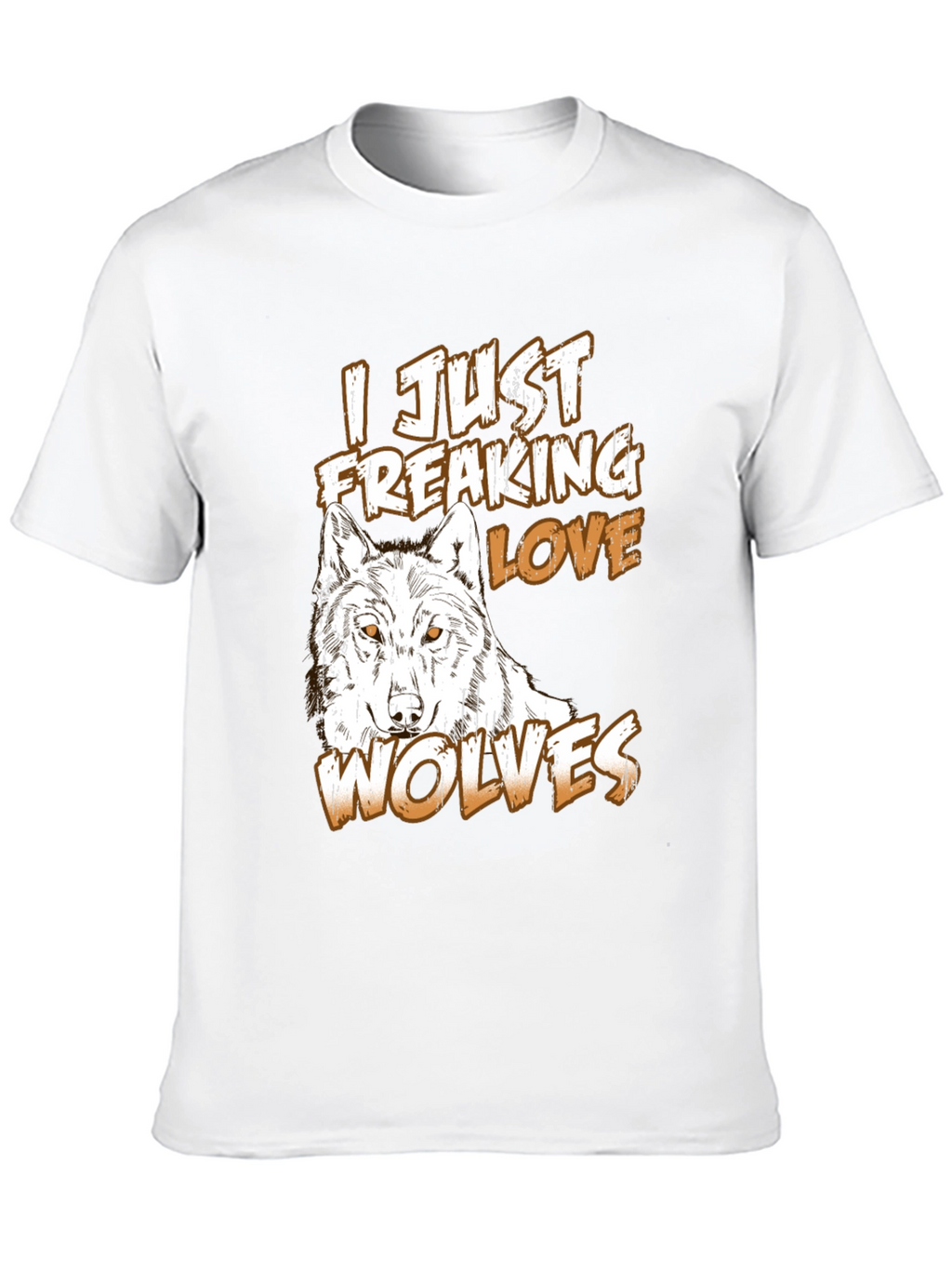 Wolf Lover T-Shirt - Black Graphic Tee