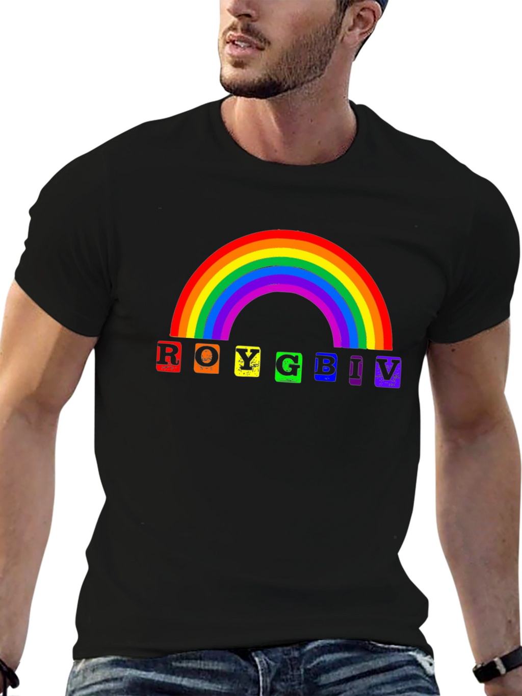 ROYGBIV Rainbow T-Shirt - Pride Apparel
