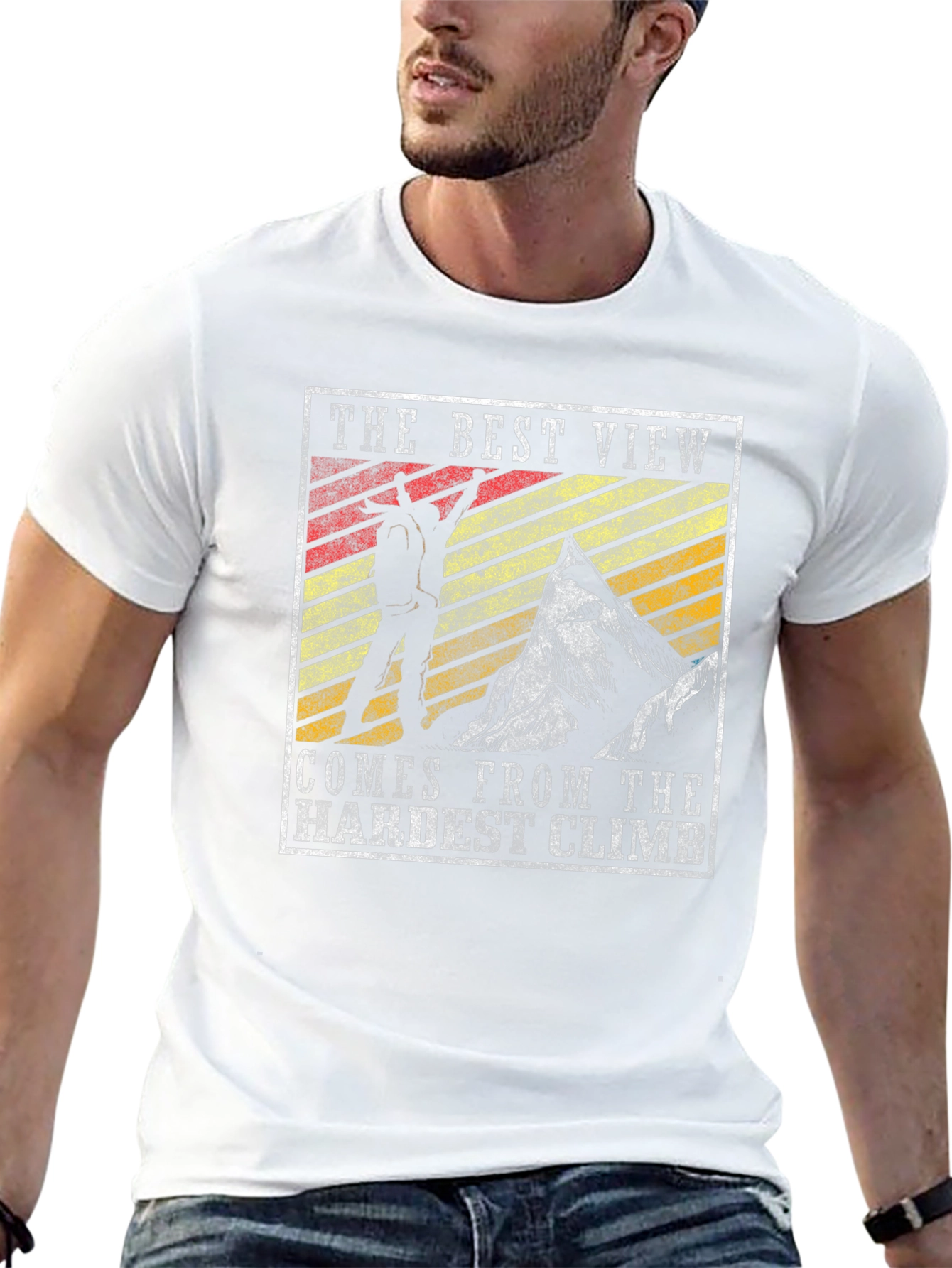 The Best View Climb Graphic Tee