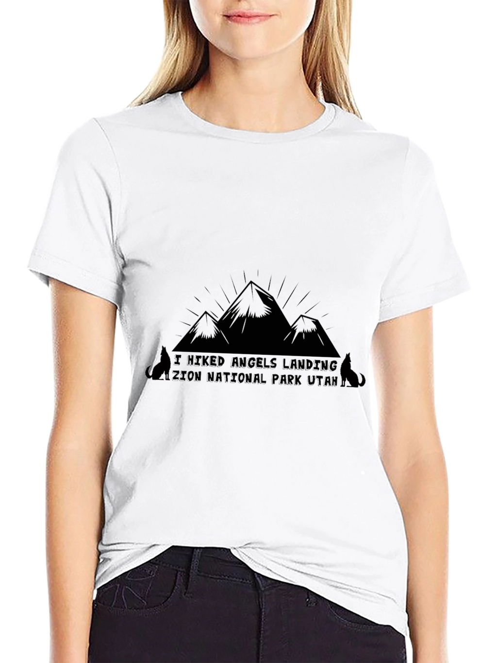 Angels Landing Hike T-Shirt - Zion National Park Utah