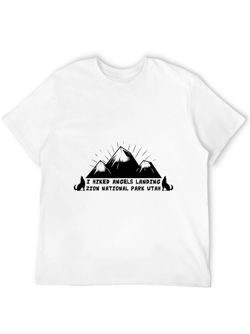 Angels Landing Hike T-Shirt - Zion National Park Utah