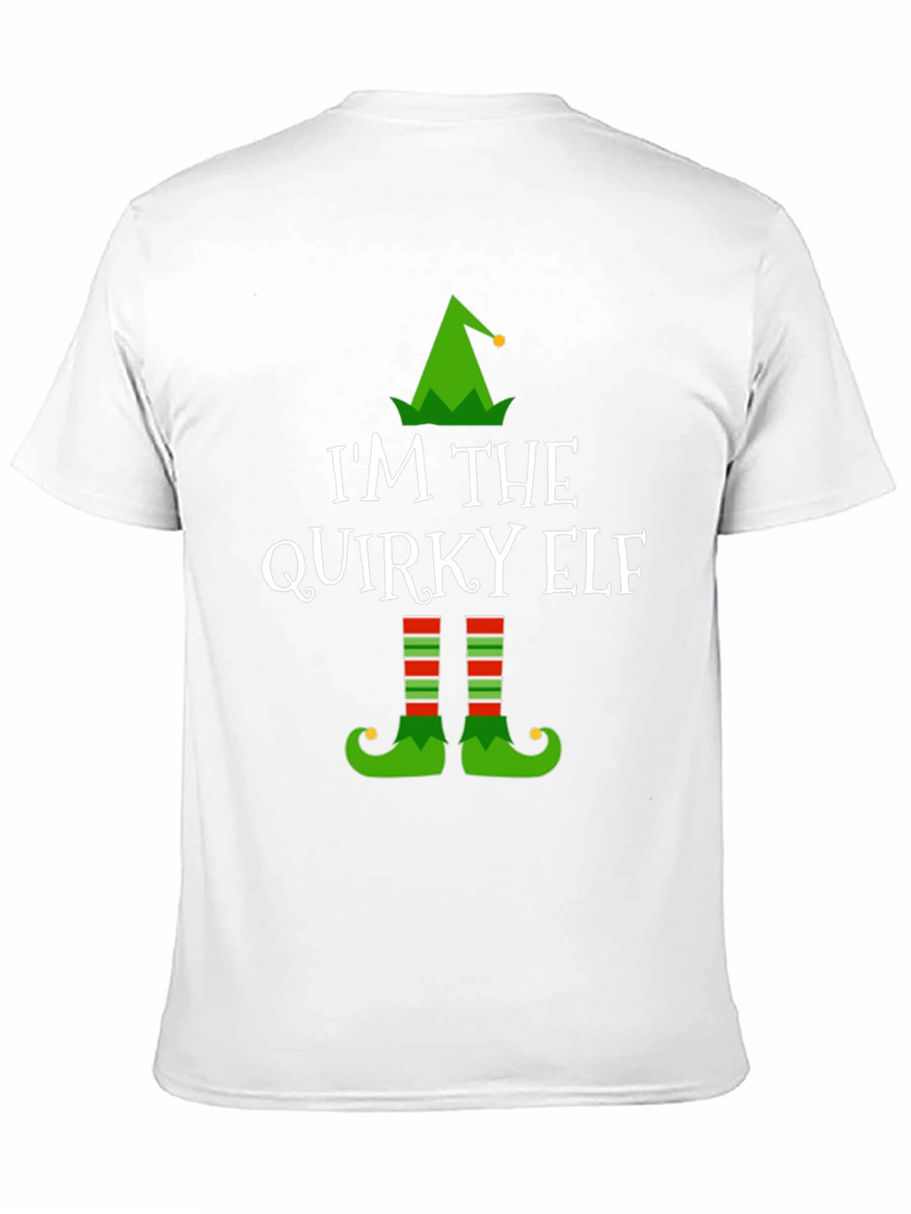 Quirky Elf Christmas T-Shirt - Holiday Apparel