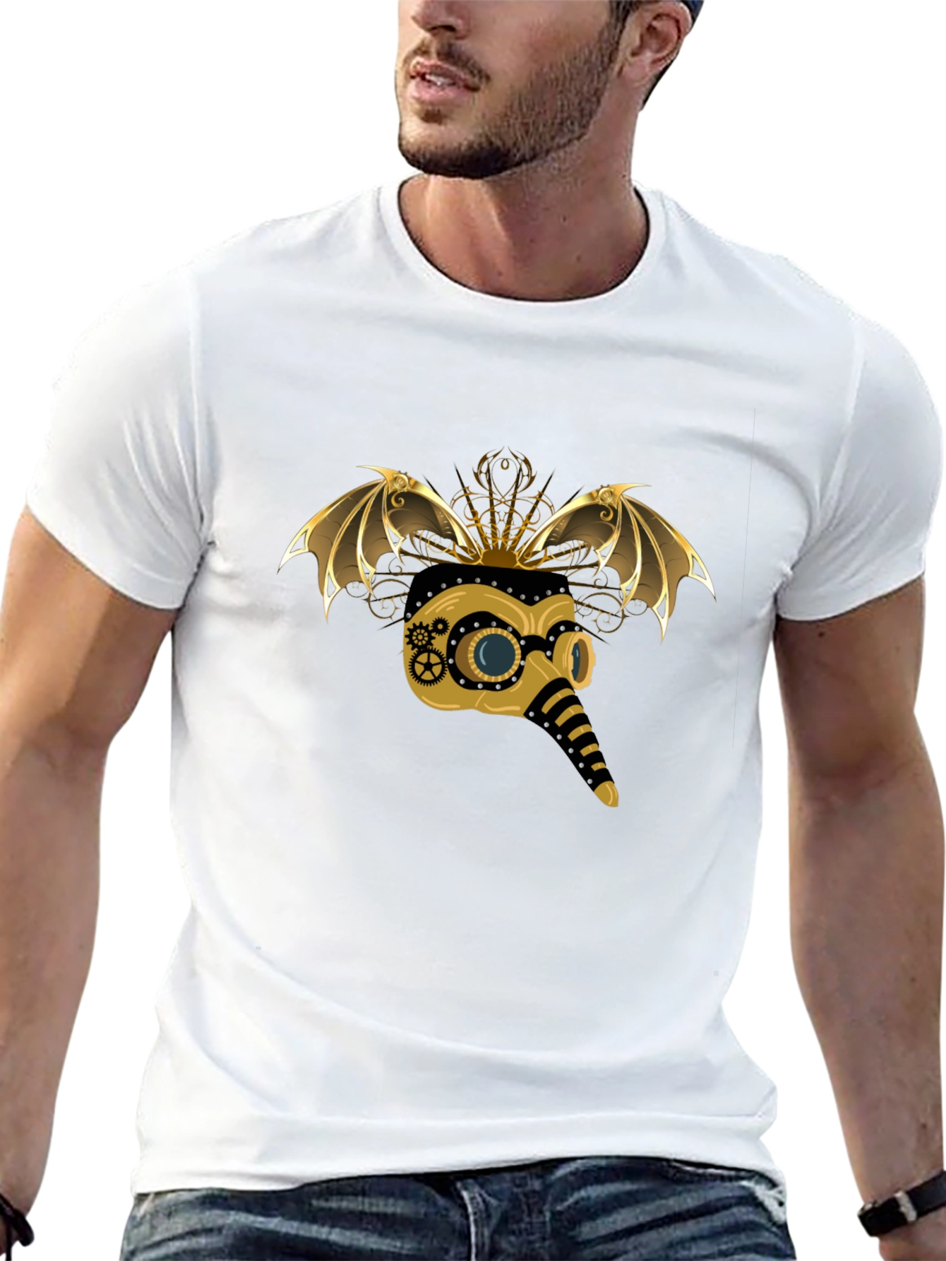 Steampunk Plague Doctor T-Shirt