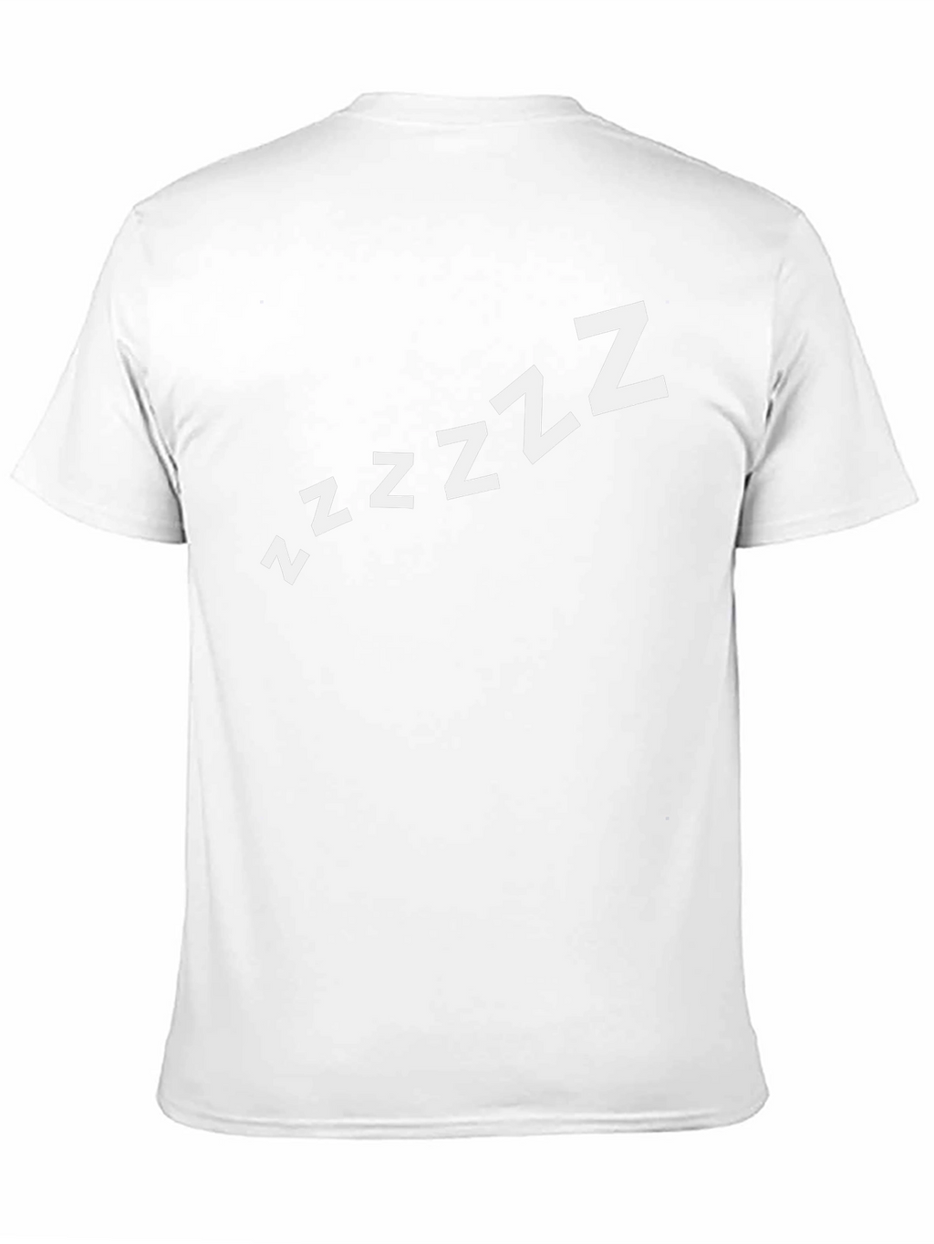 Mens Black Zzzz Graphic Tee - Sleepy Time Shirt