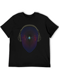 Headphone Pulse T-Shirt - Music Lover Tee