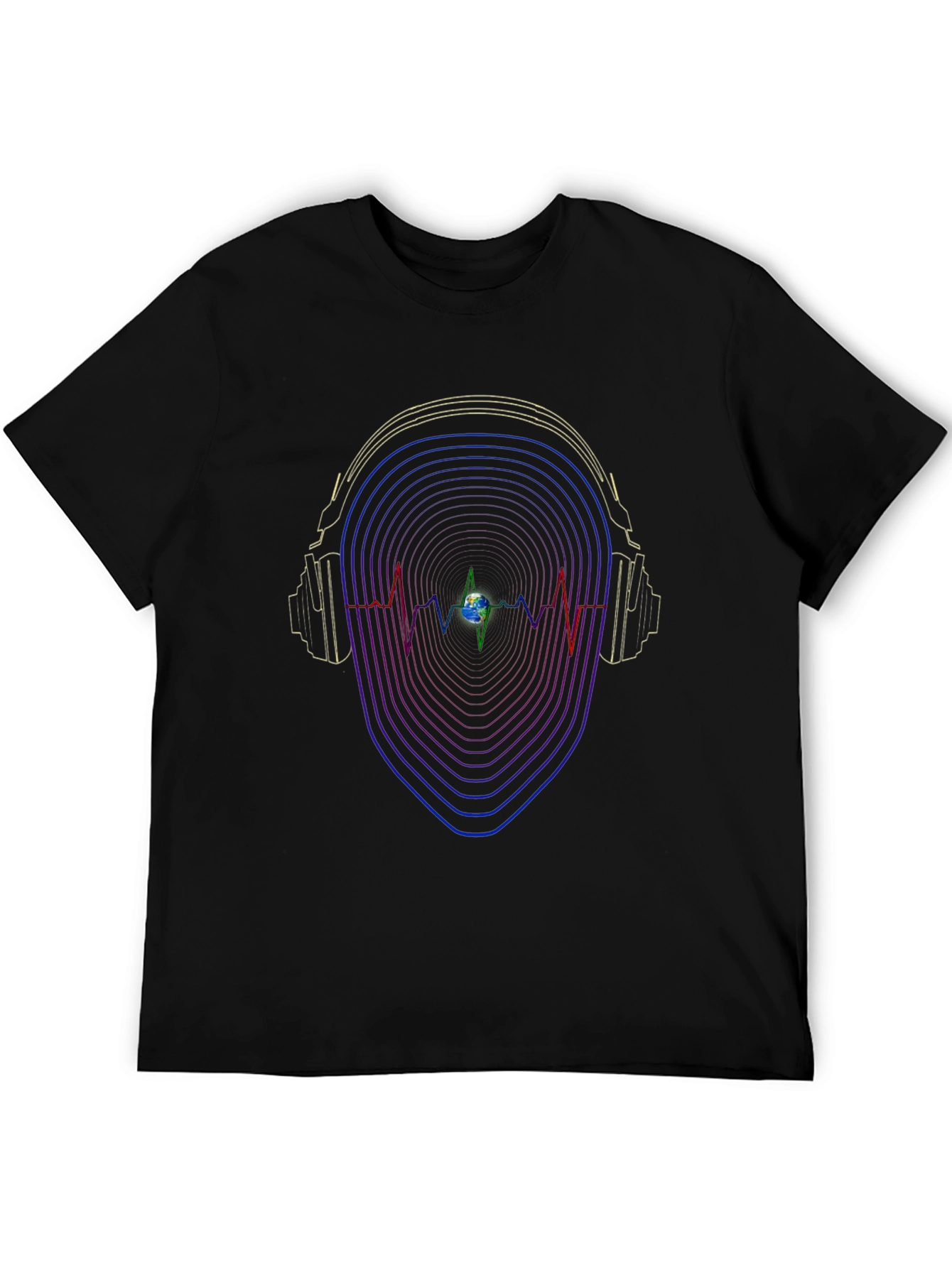 Headphone Pulse T-Shirt - Music Lover Tee