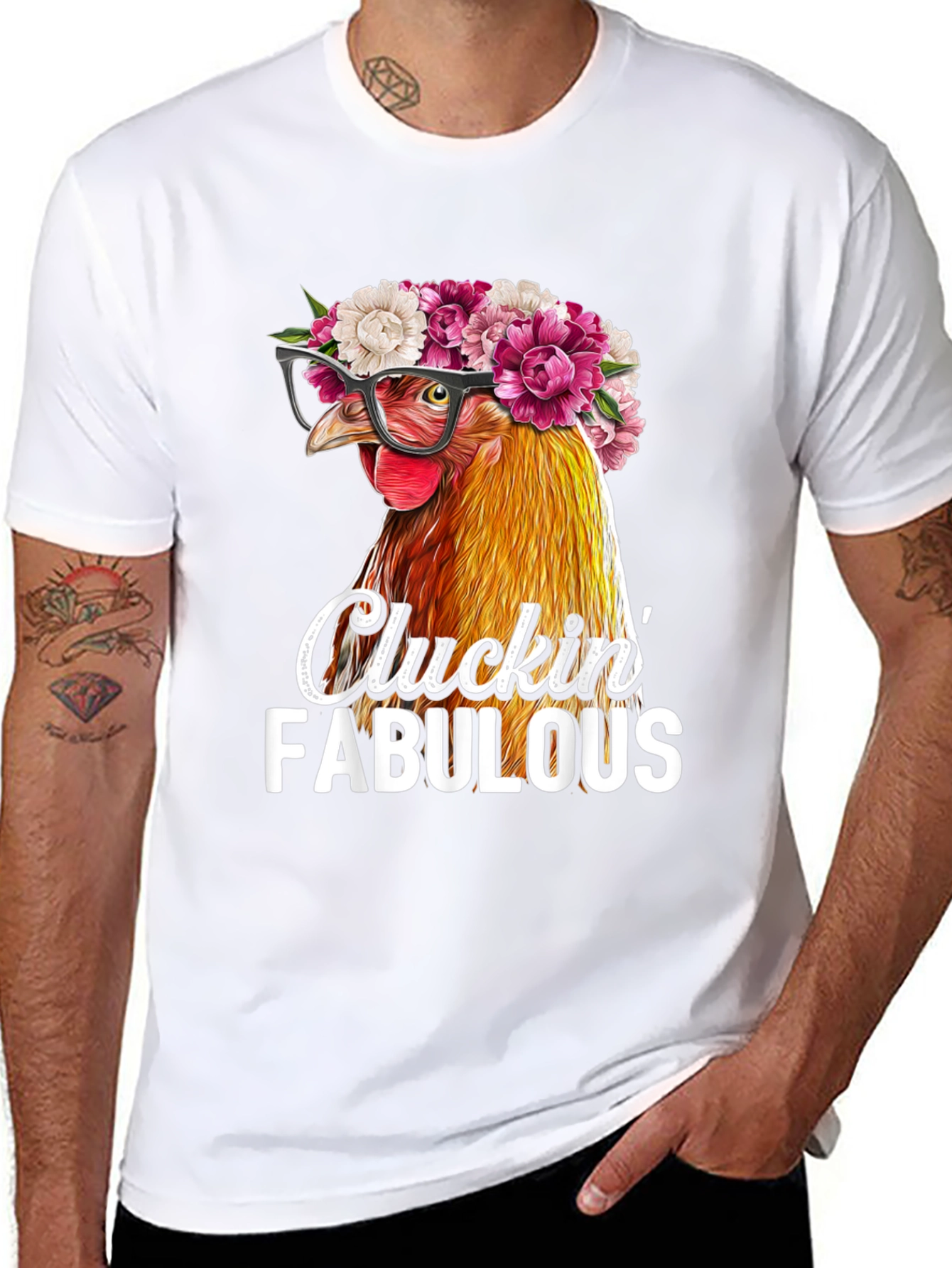 Cluckin Fabulous Chicken T-Shirt
