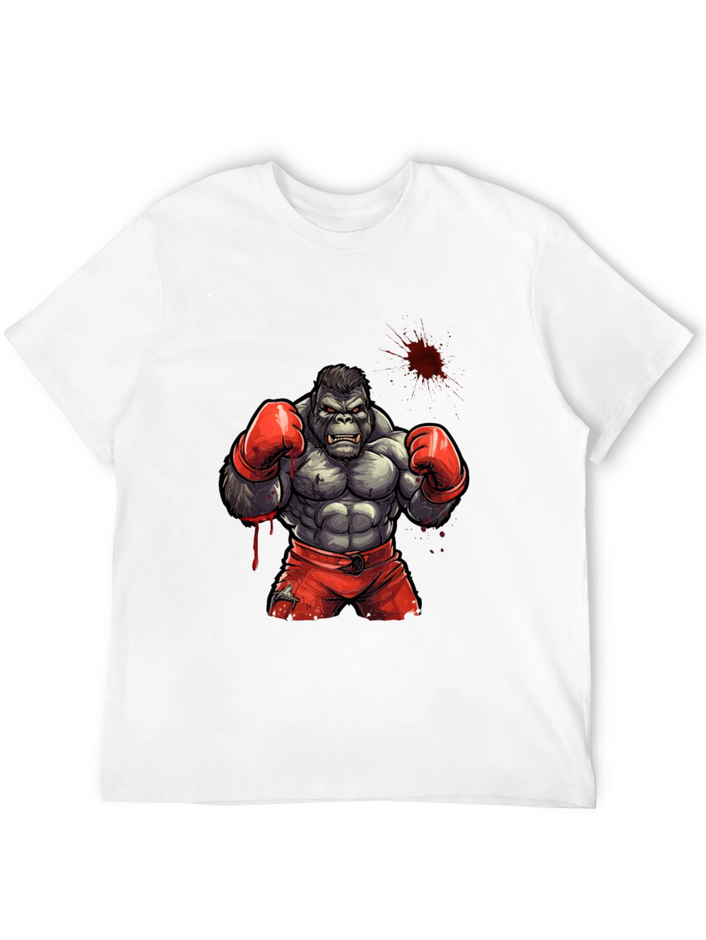 Gorilla Boxer Graphic Tee - Black