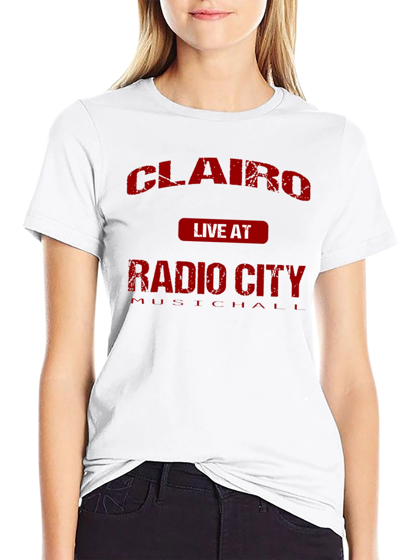 Clairo Live At Radio City Black T-Shirt
