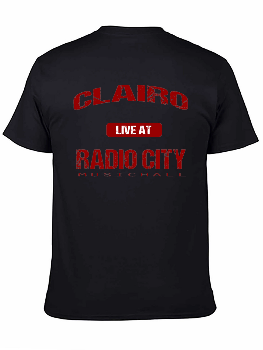 Clairo Live At Radio City Black T-Shirt