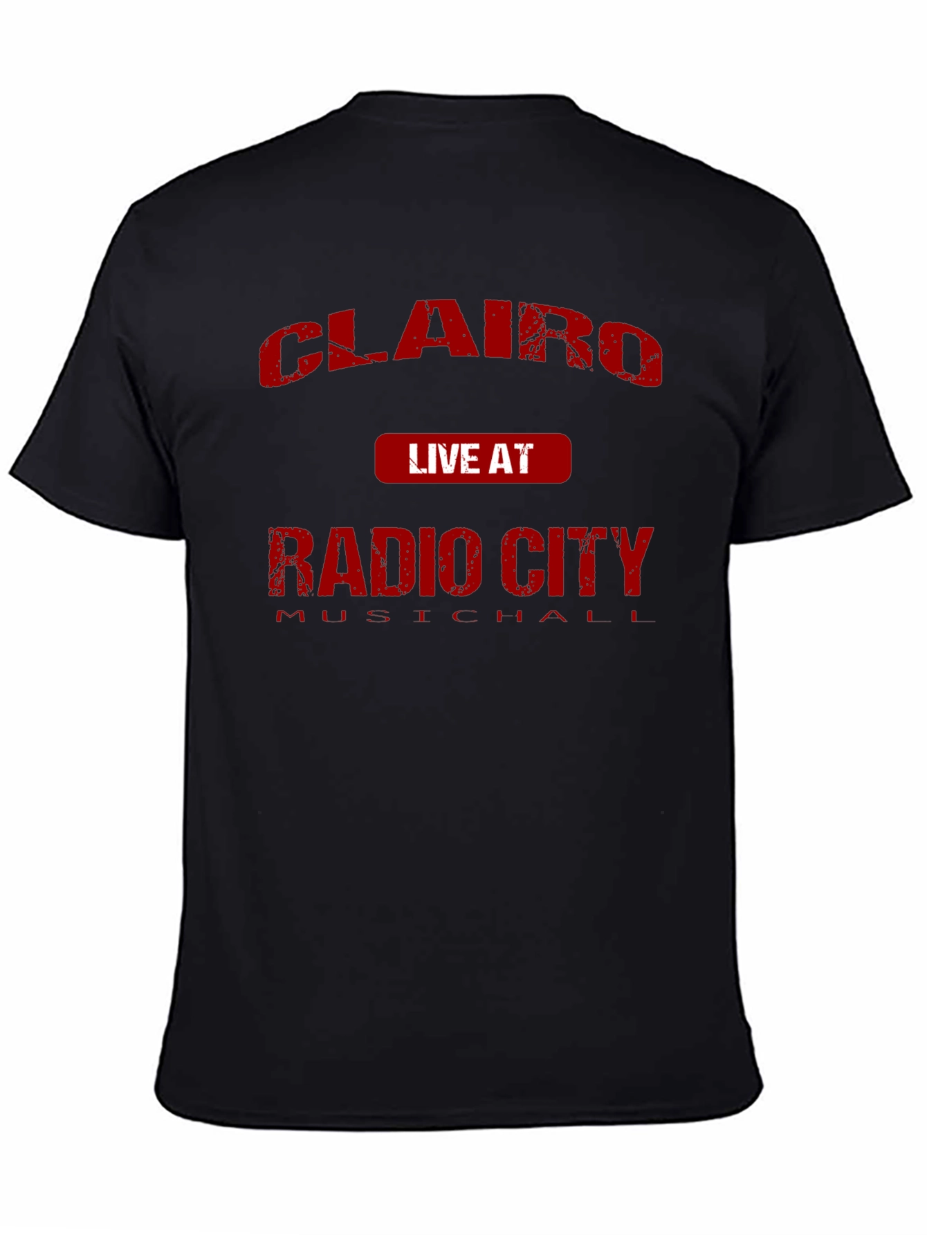 Clairo Live At Radio City Black T-Shirt
