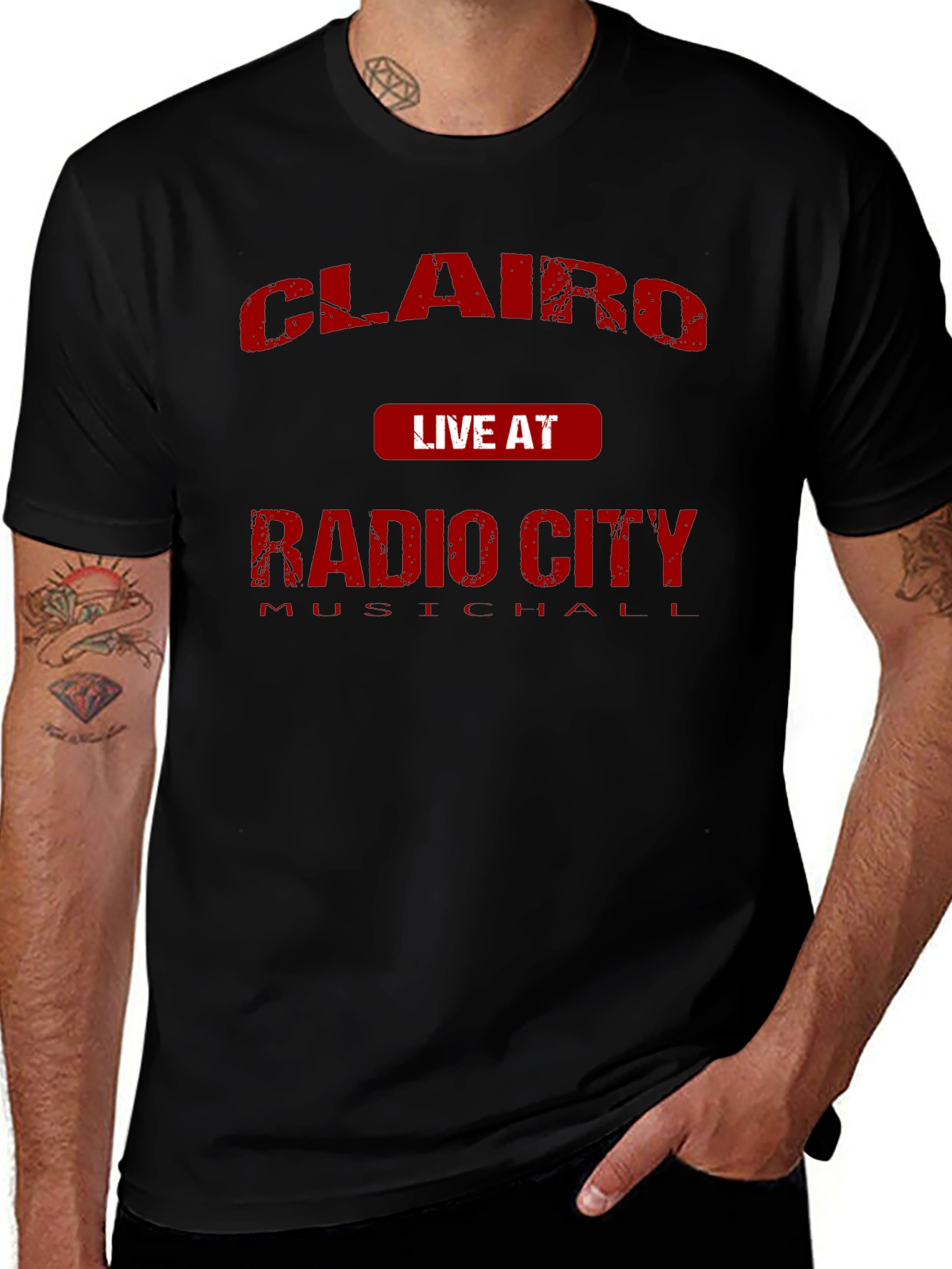 Clairo Live At Radio City Black T-Shirt